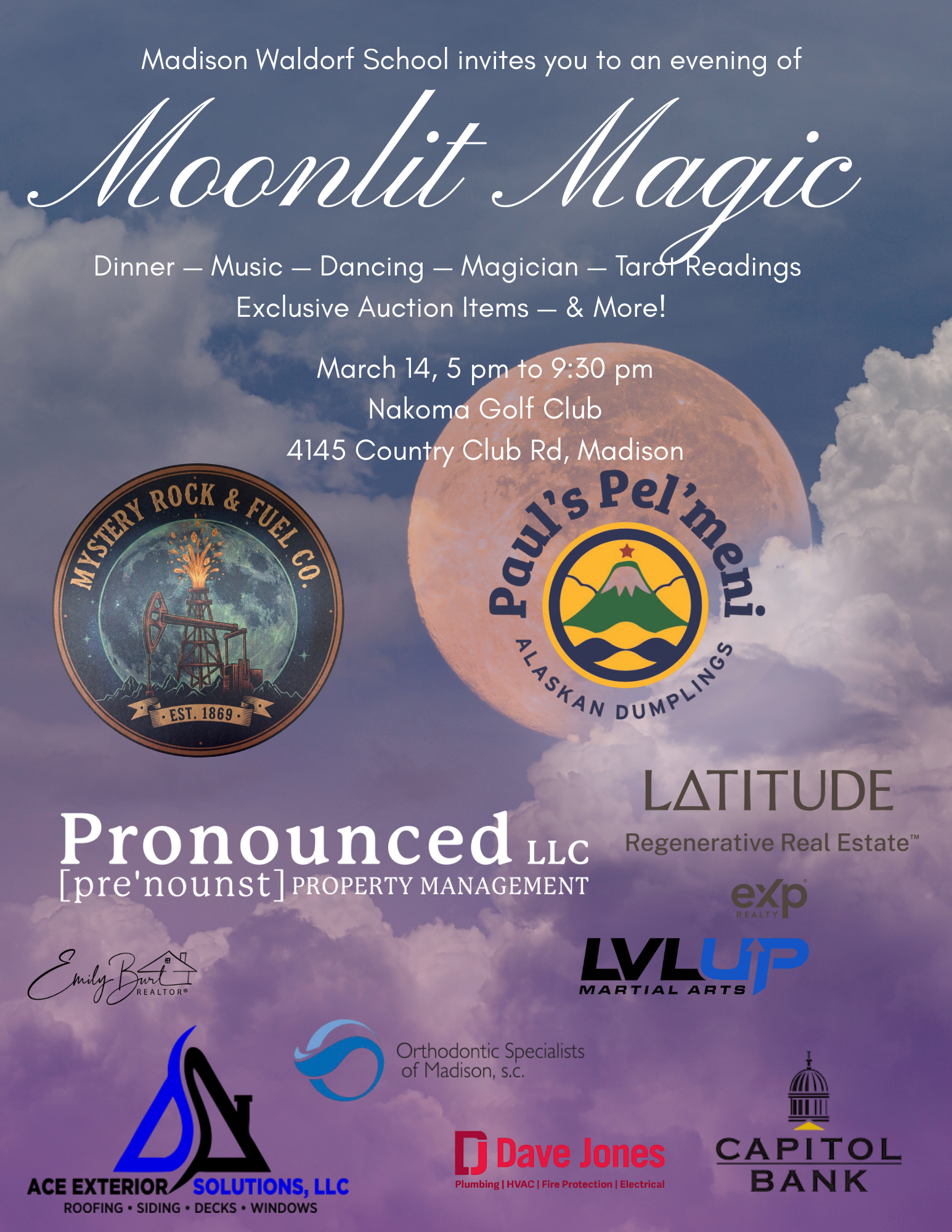 Campaign cover image for 2026 Planting Seeds of Joy: Moonlit Magic Auction & Gala