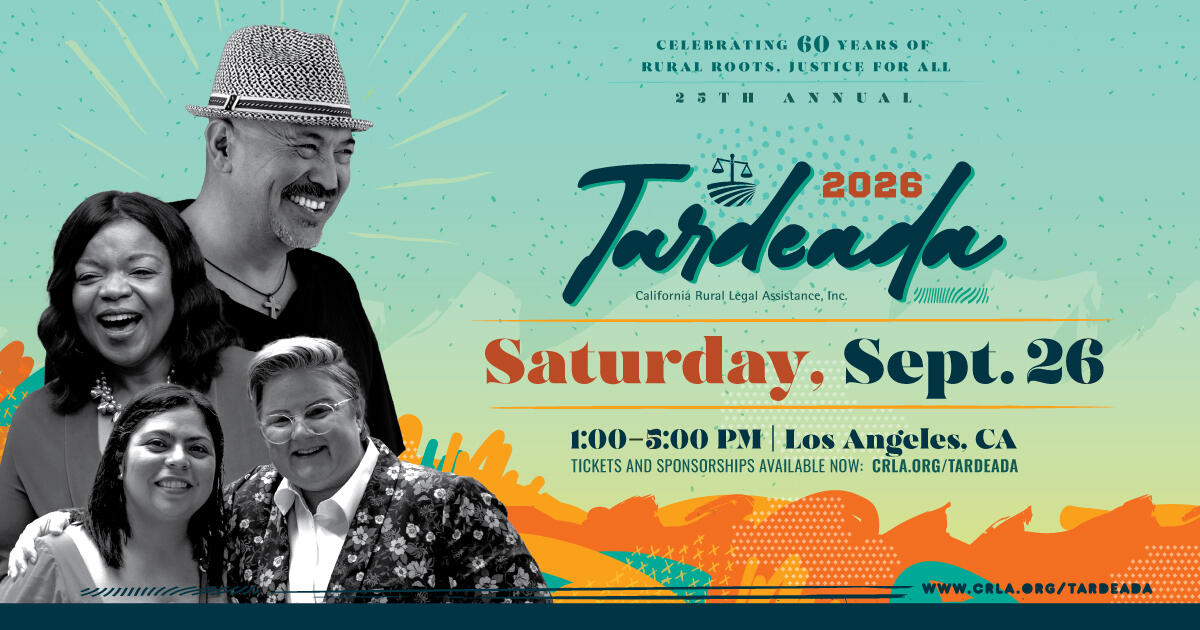Campaign cover image for CRLA's 2026 Los Angeles Tardeada