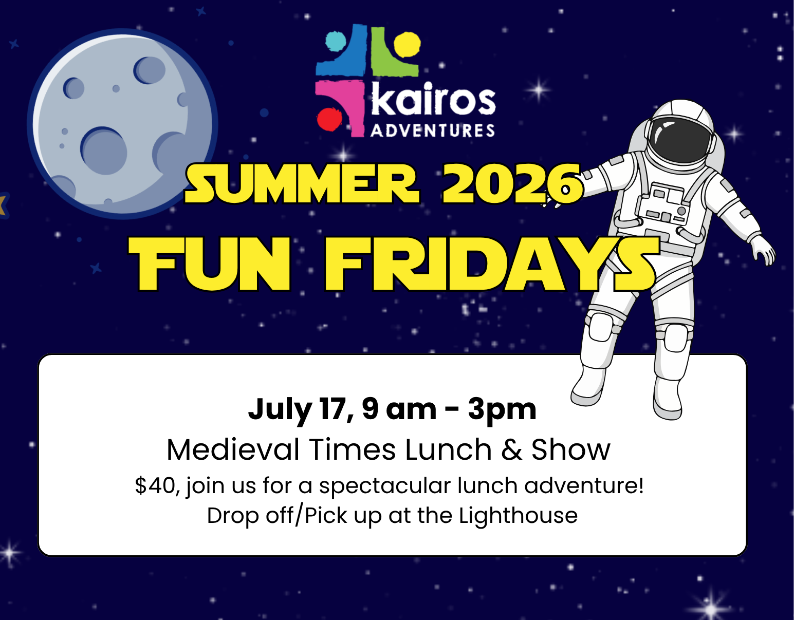 Campaign cover image for Fun Fridays: Summer 2026