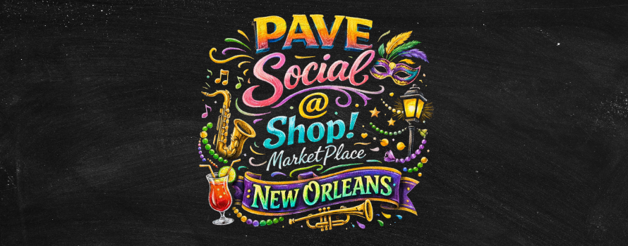 Campaign cover image for The PAVE Social @ Shop! MarketPlace 2026