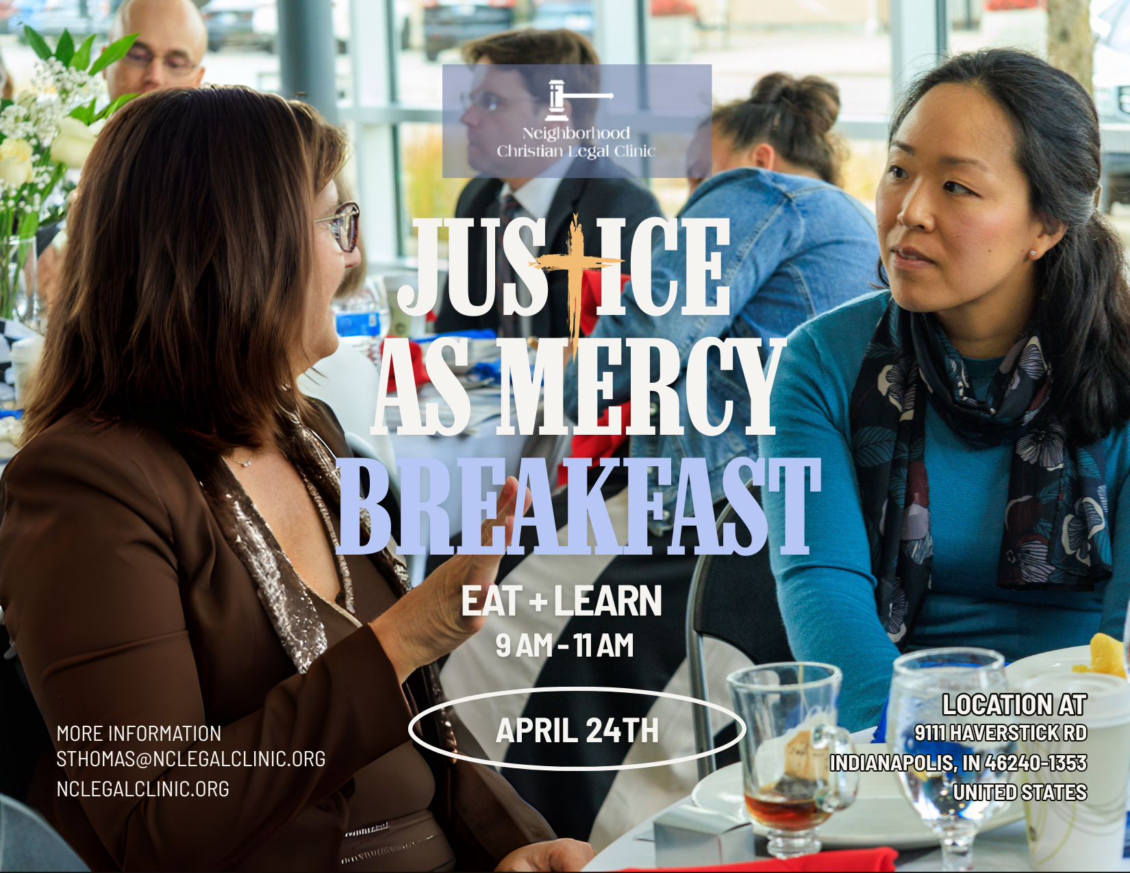 Campaign cover image for Justice as Mercy Breakfast
