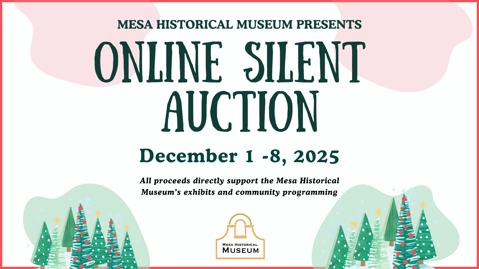 Campaign cover image for MHM Holiday Online Silent Auction