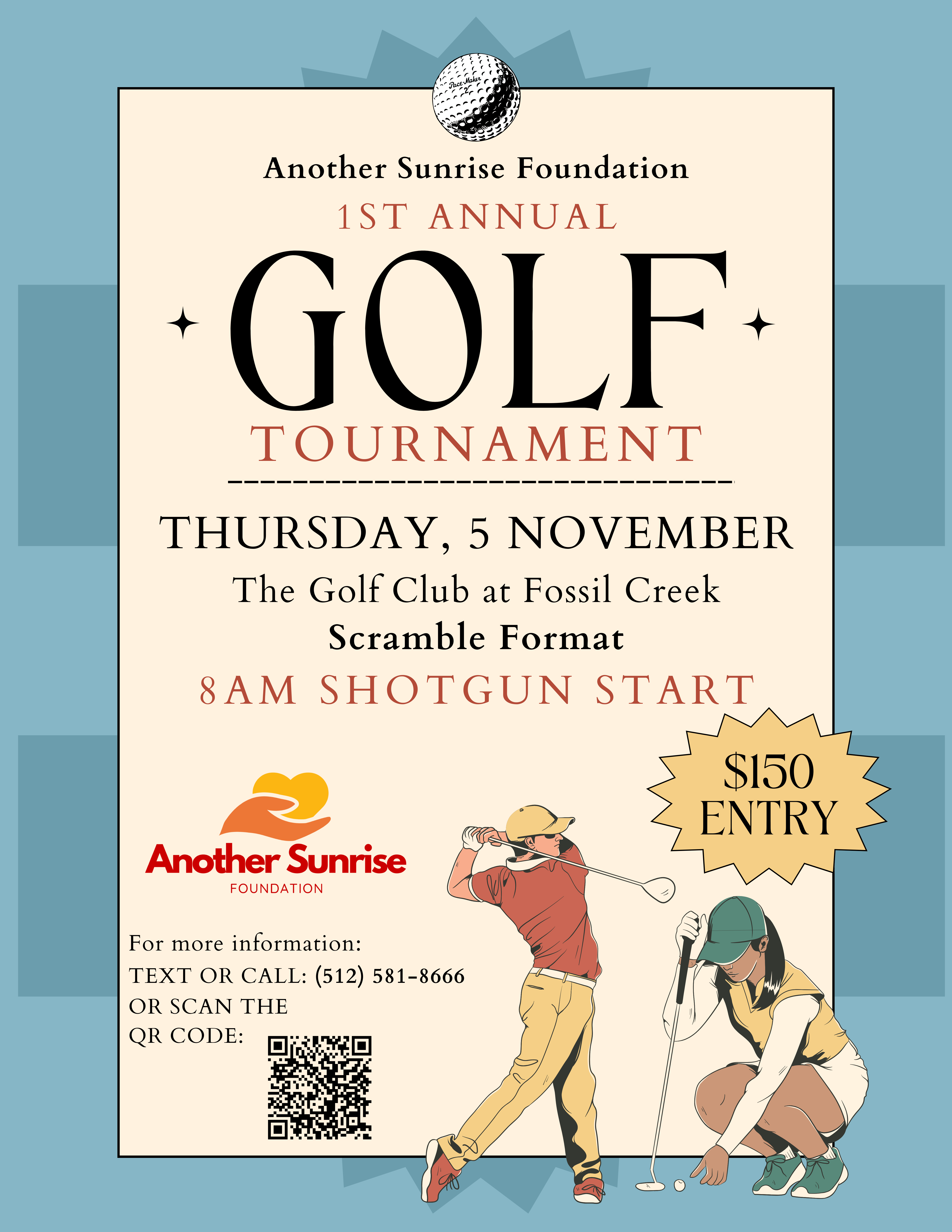 Campaign cover image for Another Sunrise Foundation Golf Tournament
