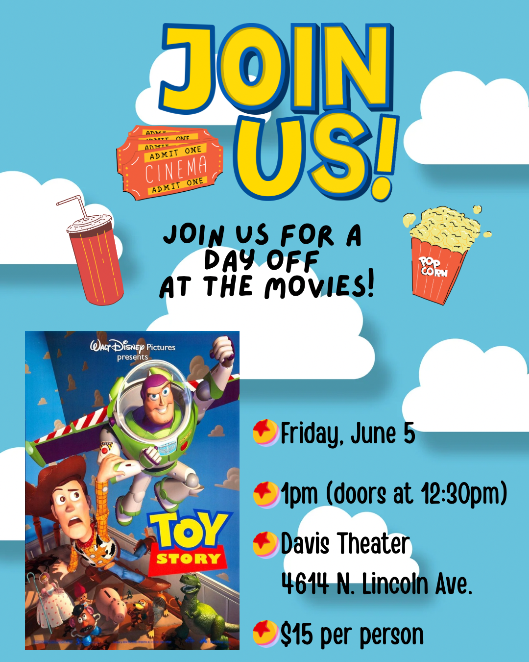 Campaign cover image for Family Movie Day at the Davis