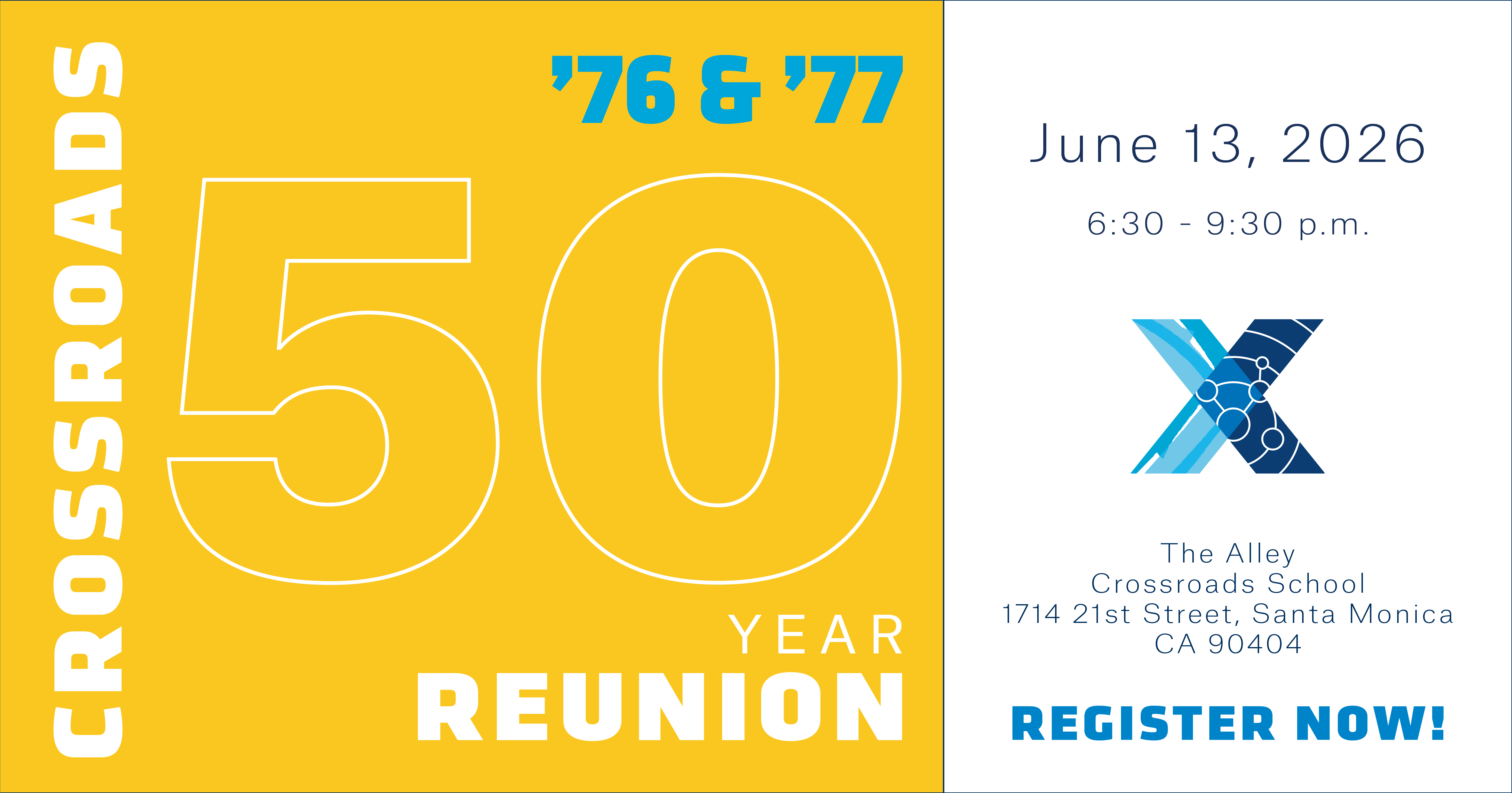Campaign cover image for 50-Year Reunion!