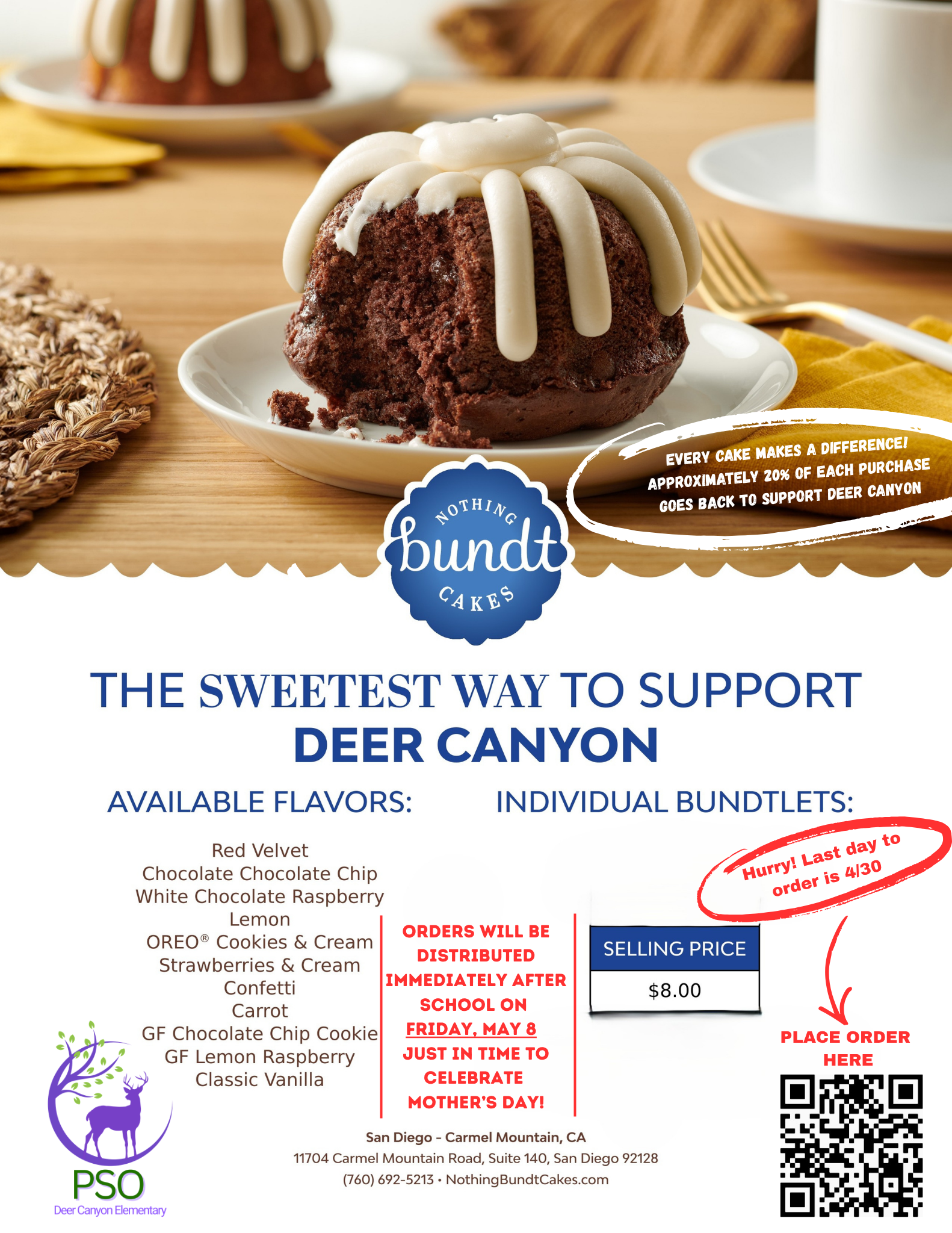 Campaign cover image for Nothing Bundt Cake