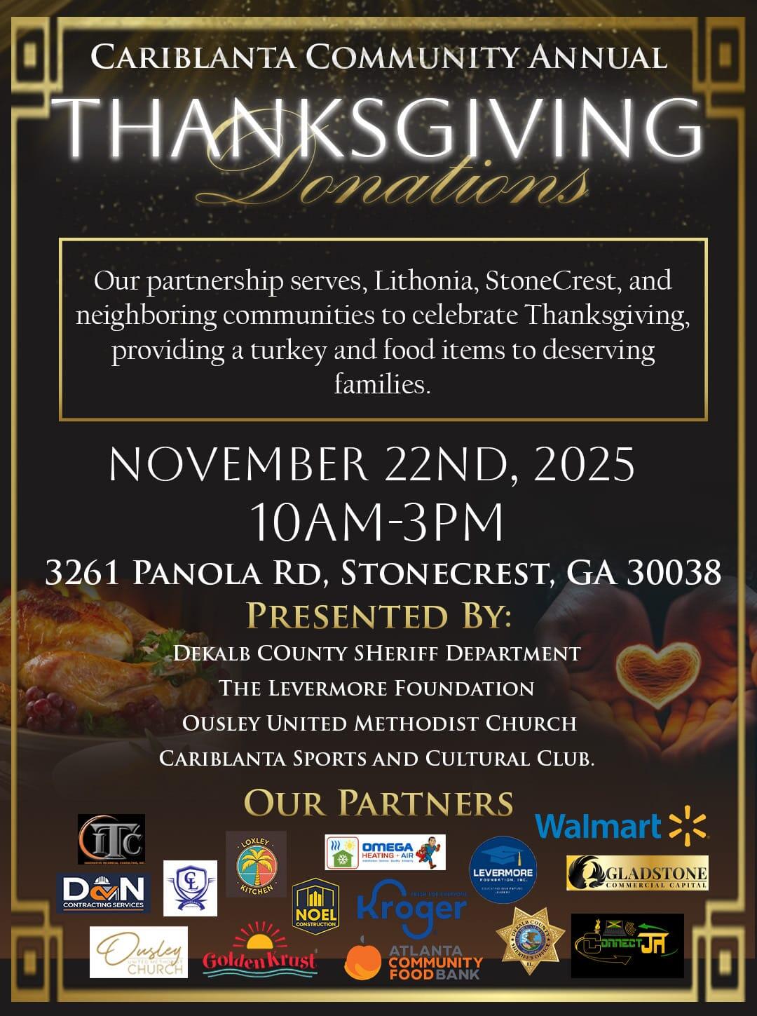 Campaign cover image for Cariblanta Thanksgiving Turkey Giveaway