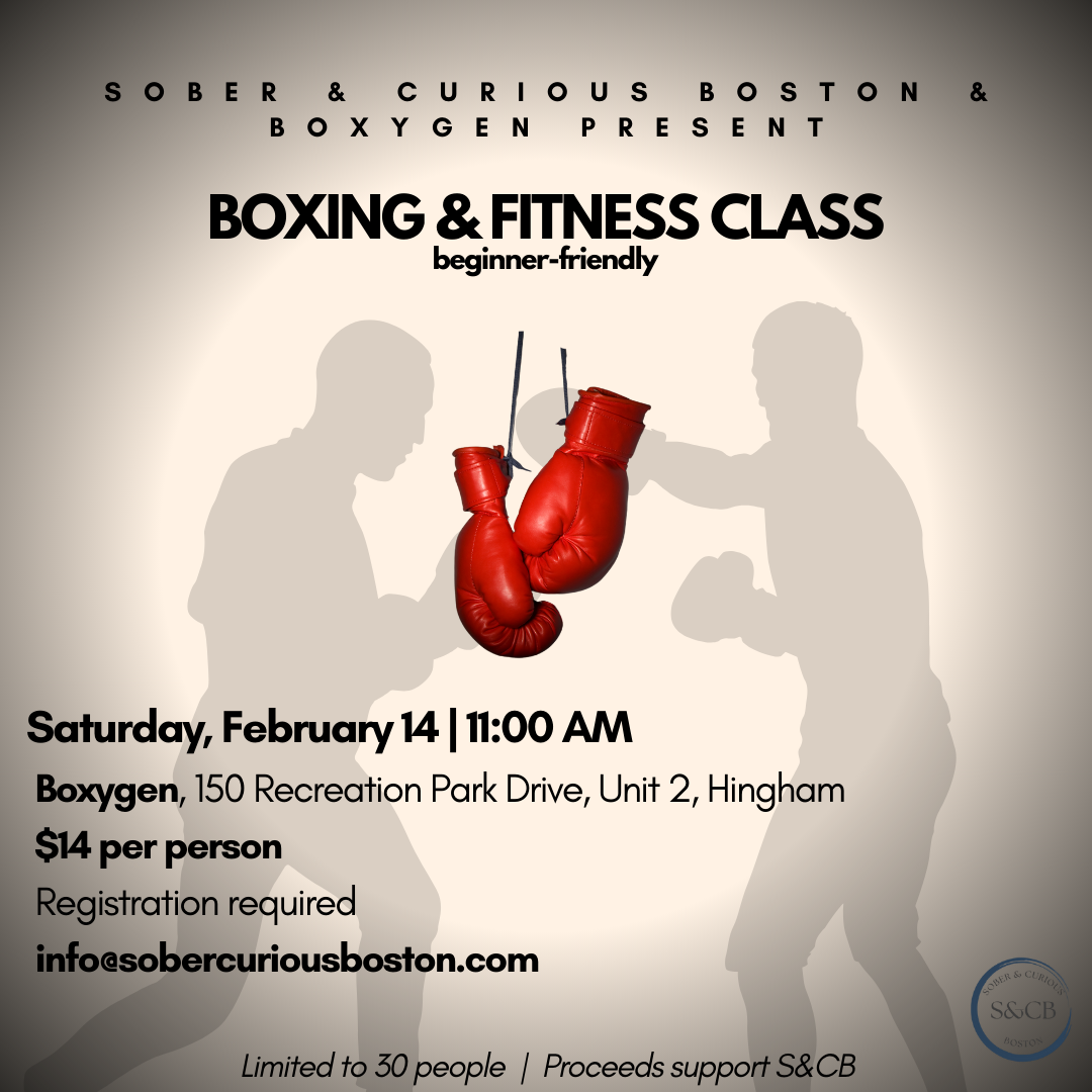 Boxing & Fitness Class | Sober & Curious Boston Inc.