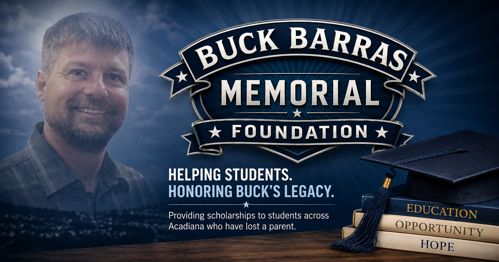 Campaign cover image for Donate to the Buck Barras Memorial Foundation
