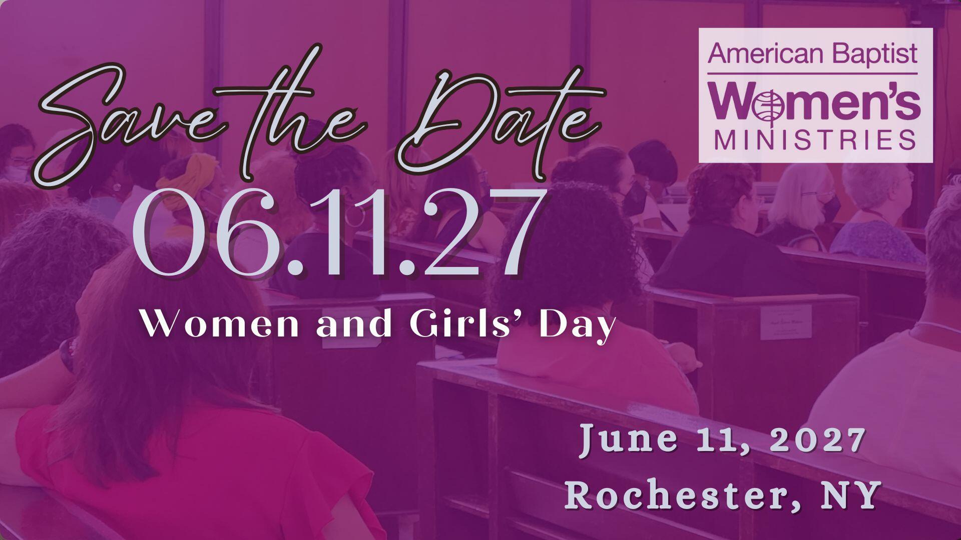 Campaign cover for Women and Girls Day 2027