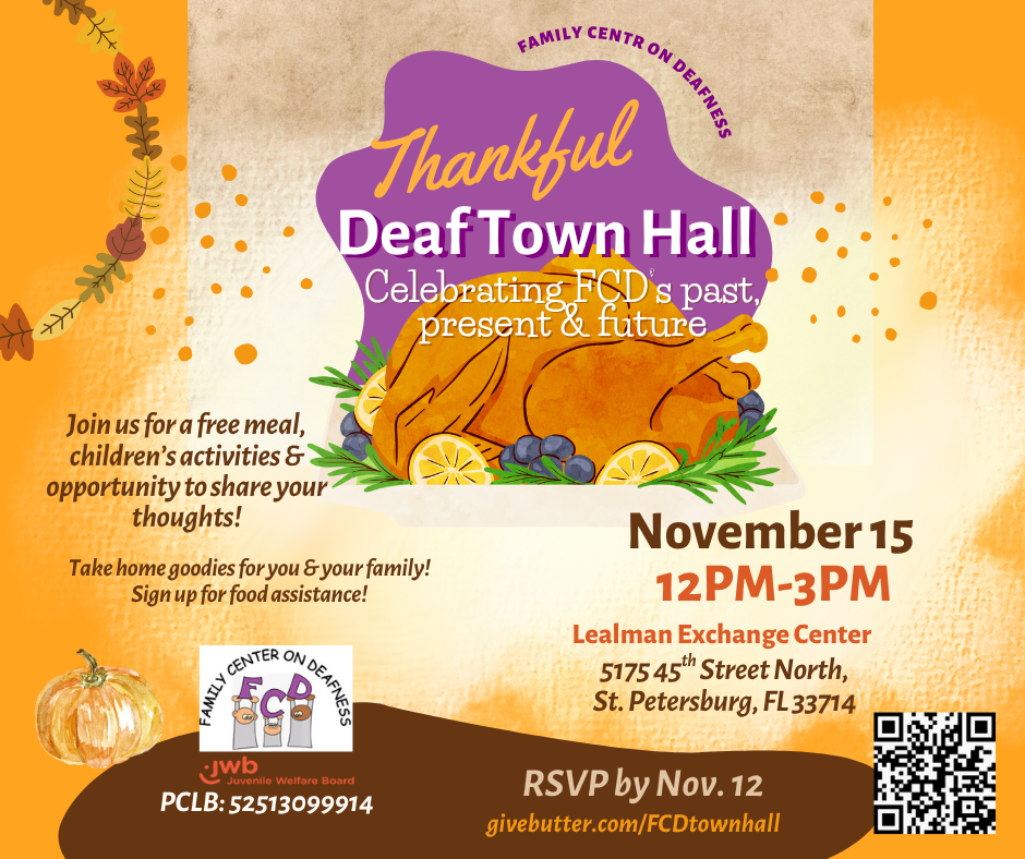 Campaign cover image for Thankful Deaf Town Hall