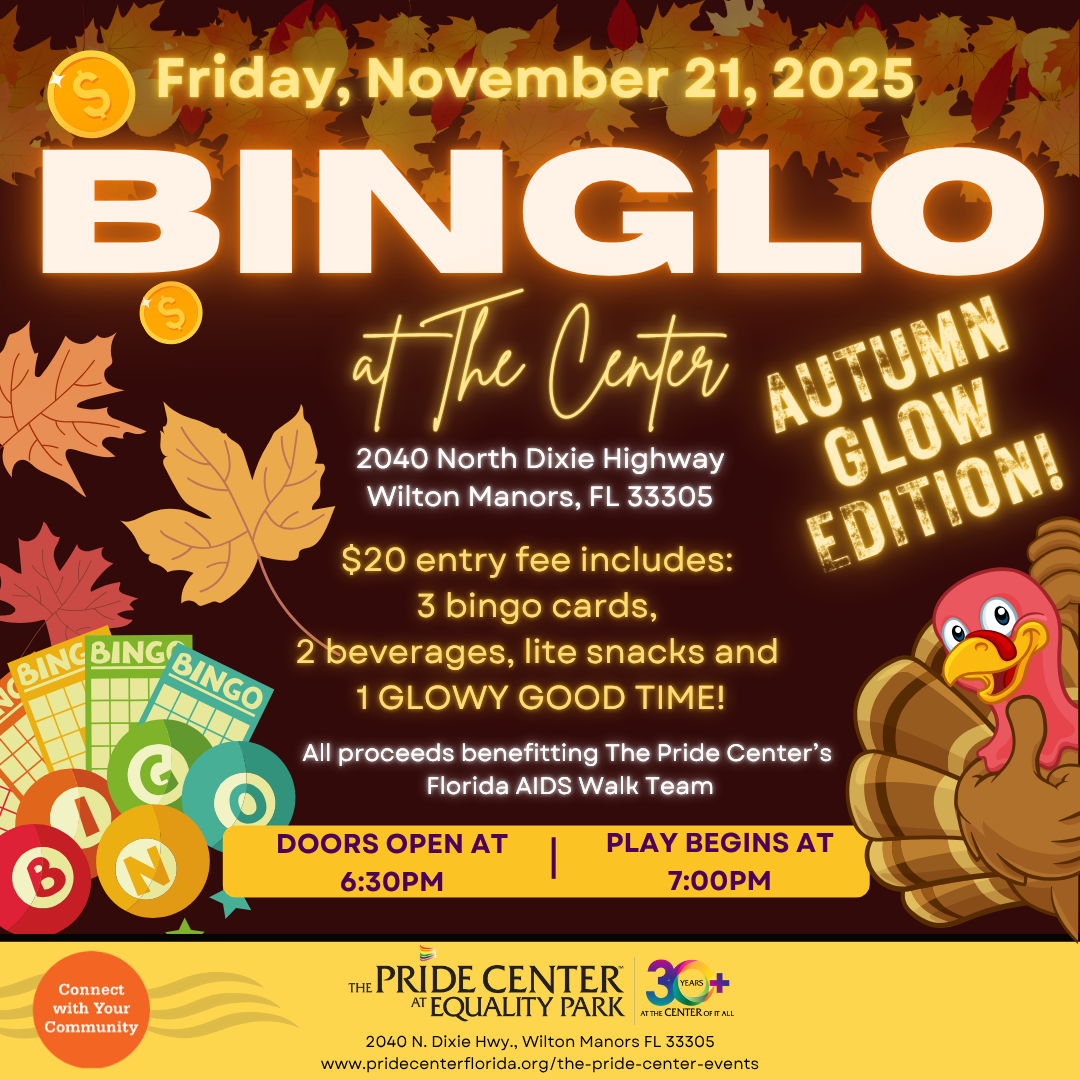 Campaign cover image for BINGLO at The Center 11/21/2025