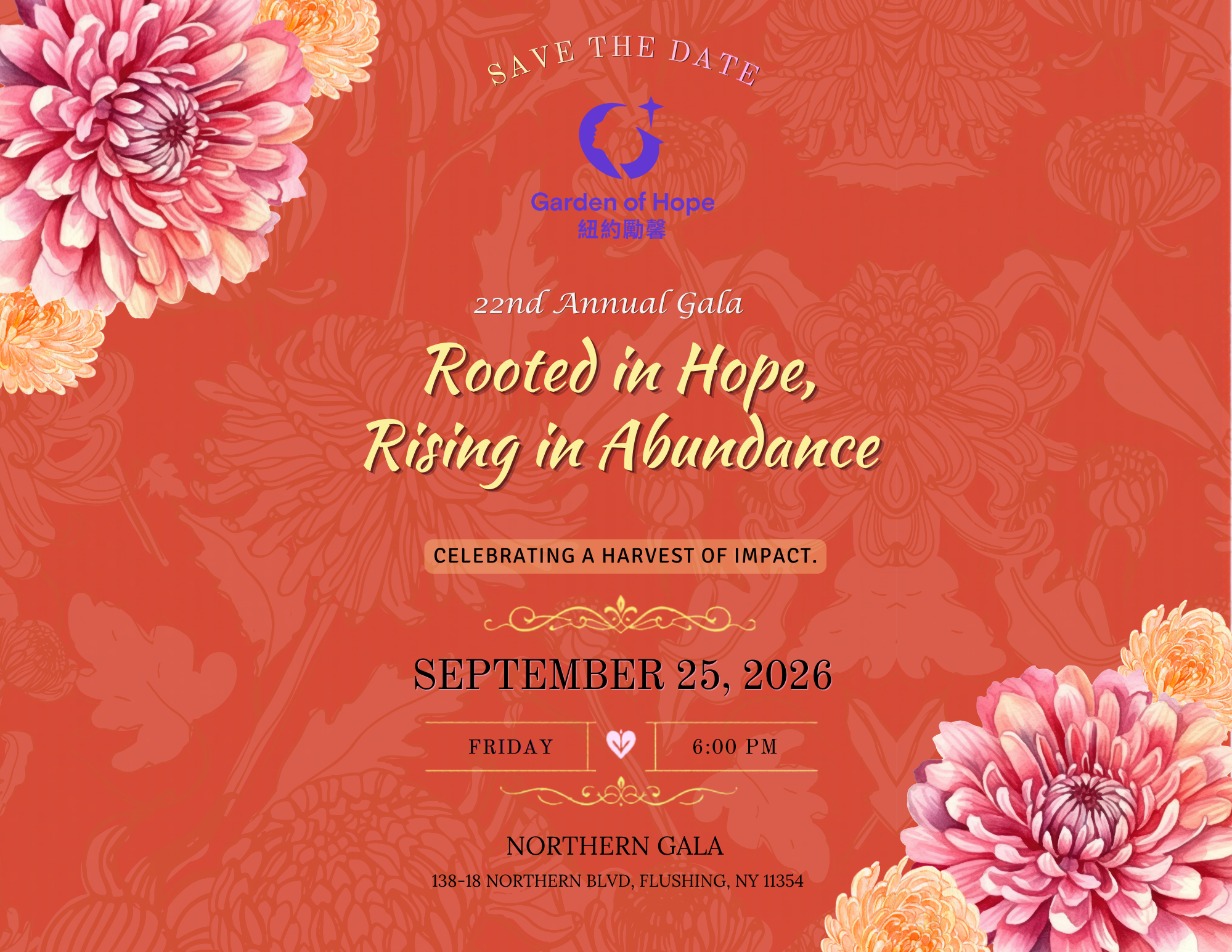 Campaign cover image for ✨ Garden of Hope 22nd Annual Gala