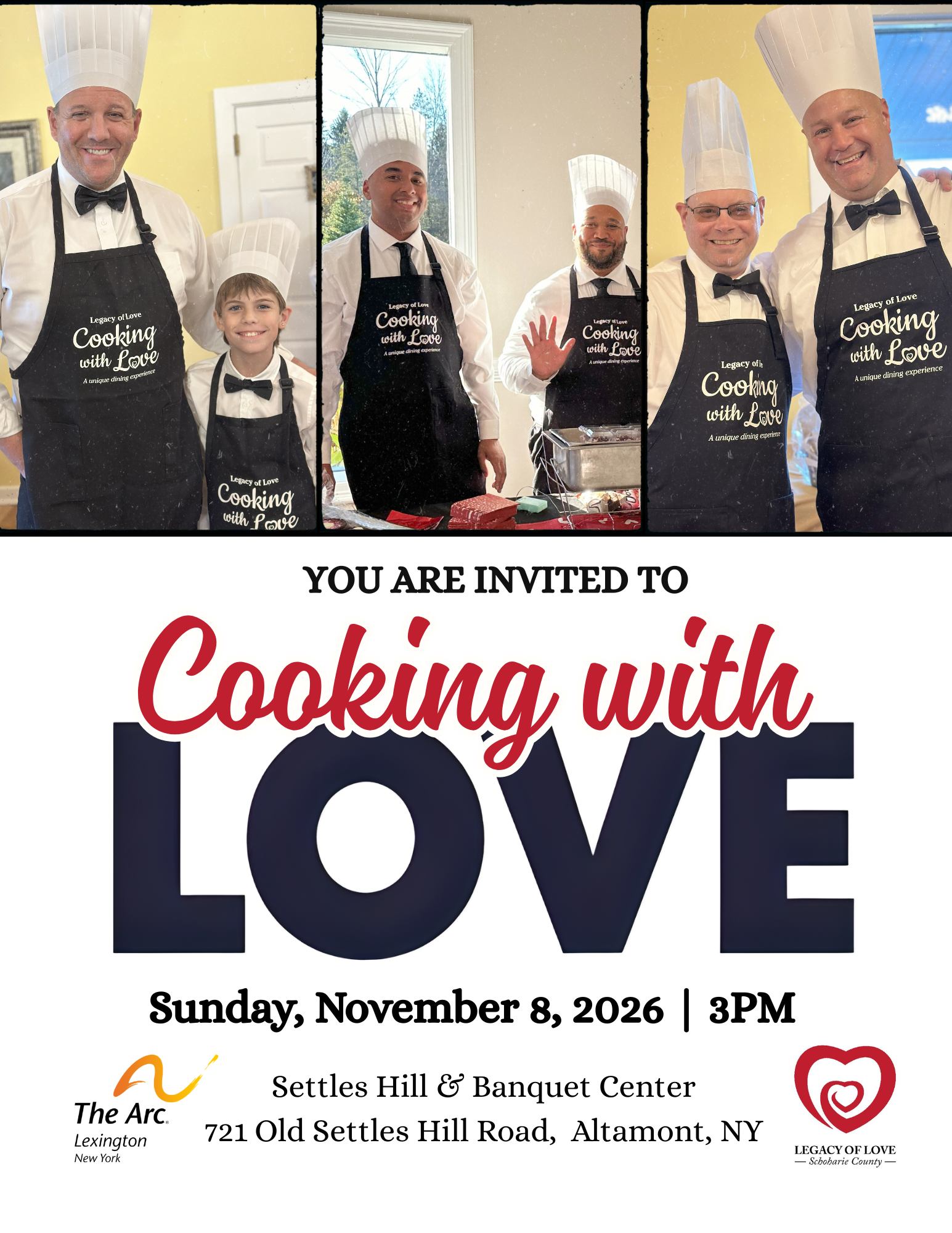 Campaign cover image for 2026 Legacy of Love Cooking With Love