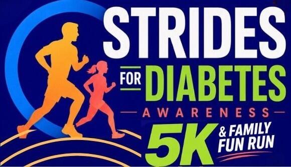 Campaign cover image for Strides for Diabetes Awareness 5K & Family Fun Run