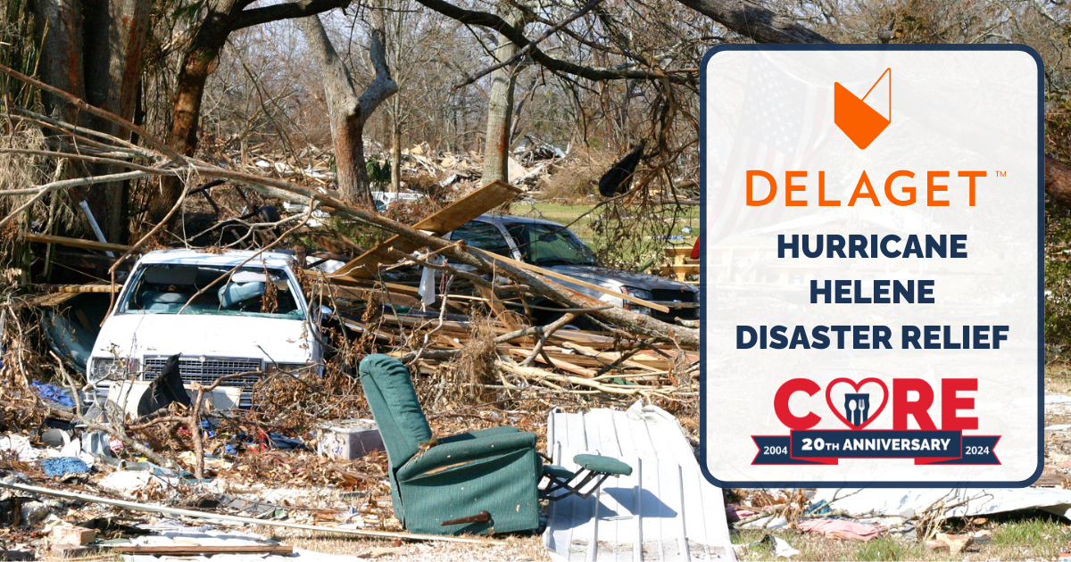 Delaget's Disaster Relief Fund for Hurricane Helene 2024