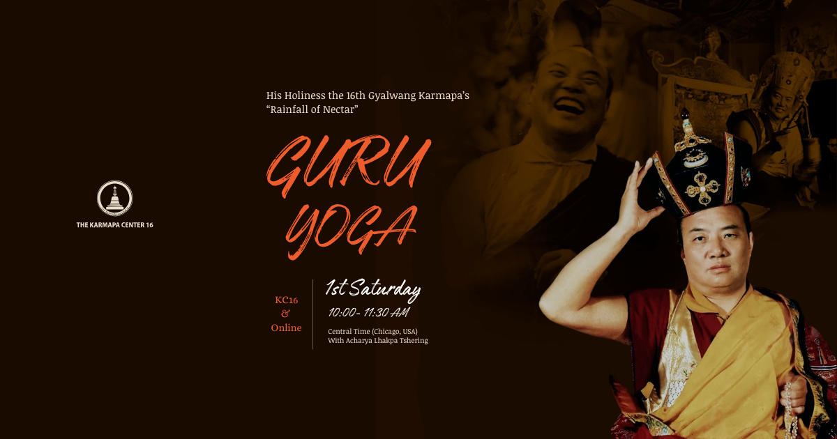 Campaign cover image for 16th Gyalwang Karmapa's Guru Yoga Practice (English)