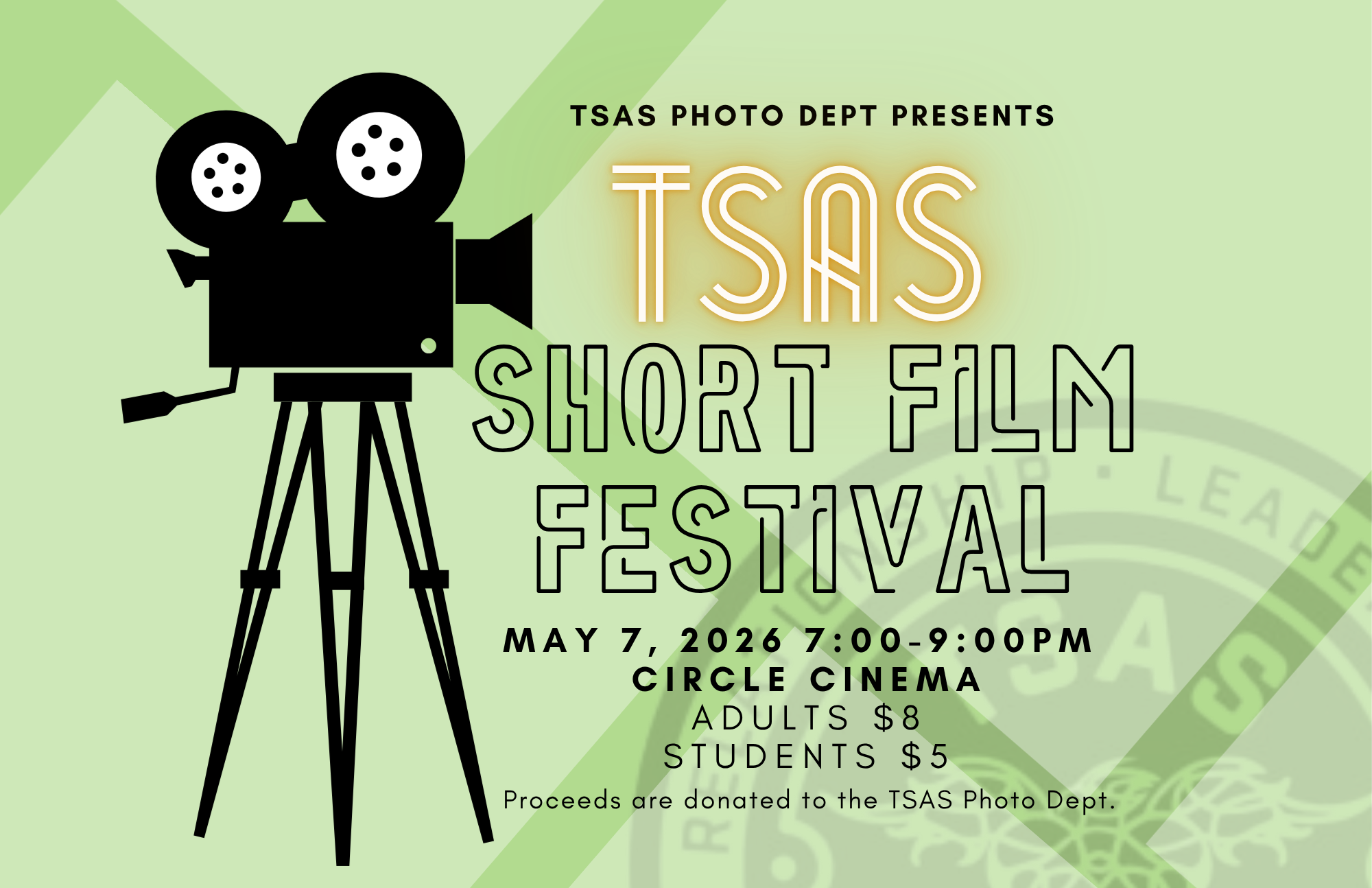 Campaign cover image for TSAS Short Film Festival