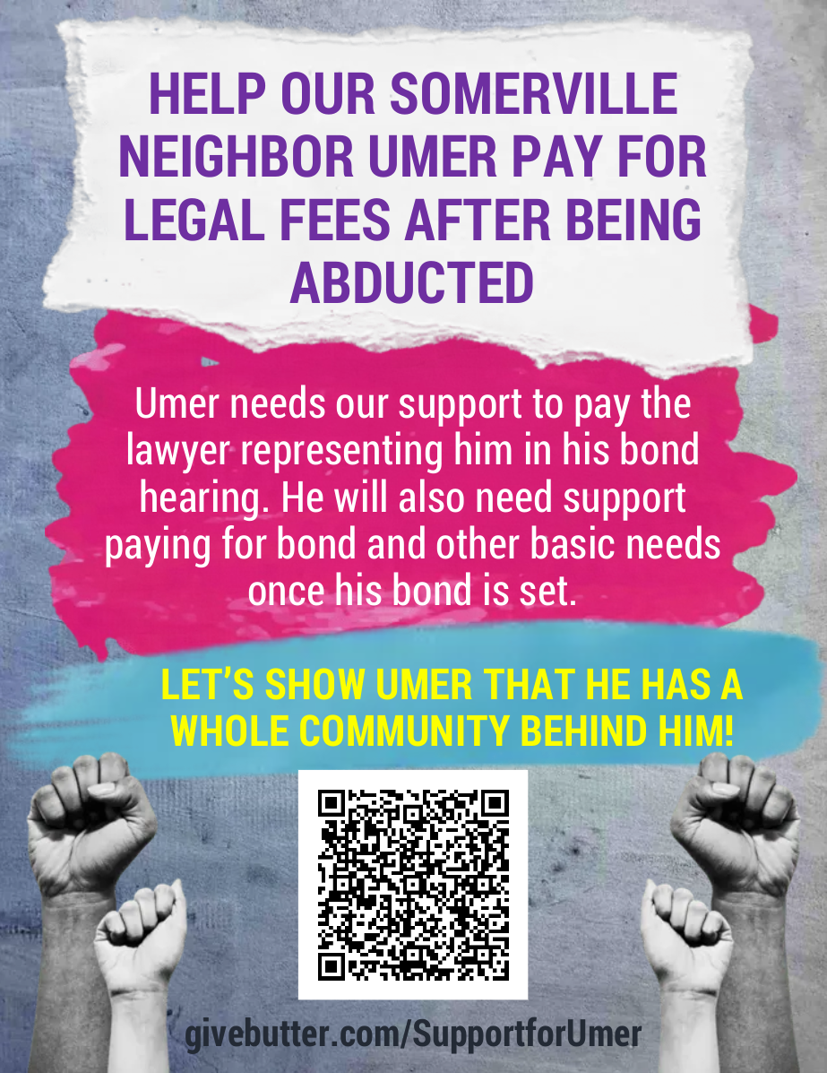 Campaign cover for Support Somerville Neighbor Impacted by ICE
