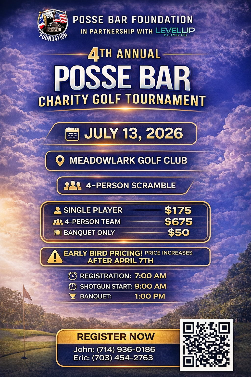 Campaign cover image for 4th Annual Posse Bar Golf Tournament