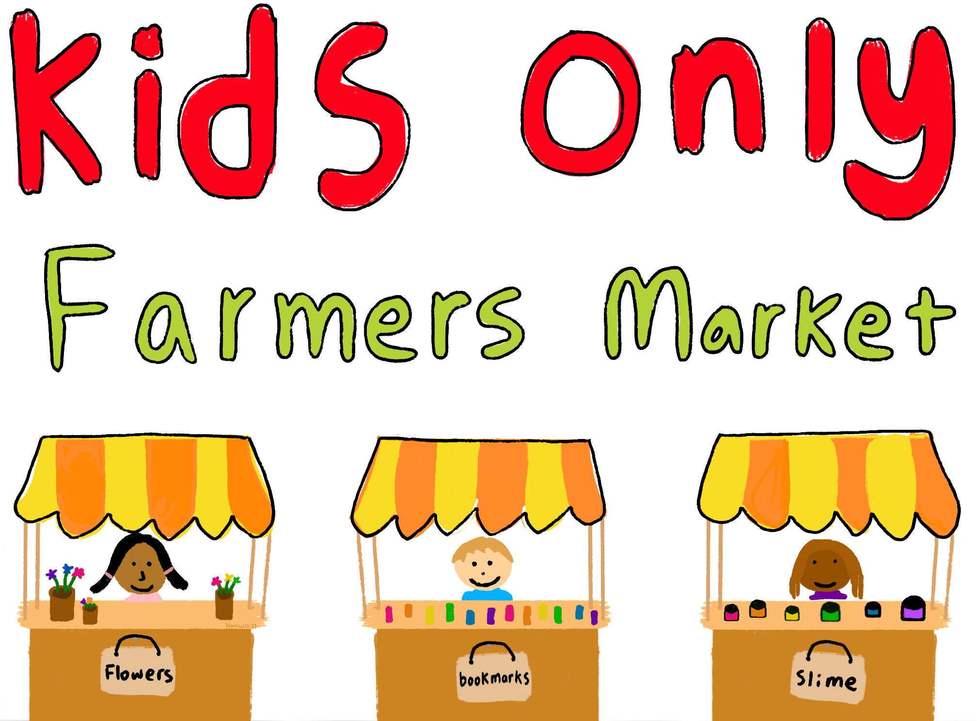 Campaign cover image for Kids Vendor Market