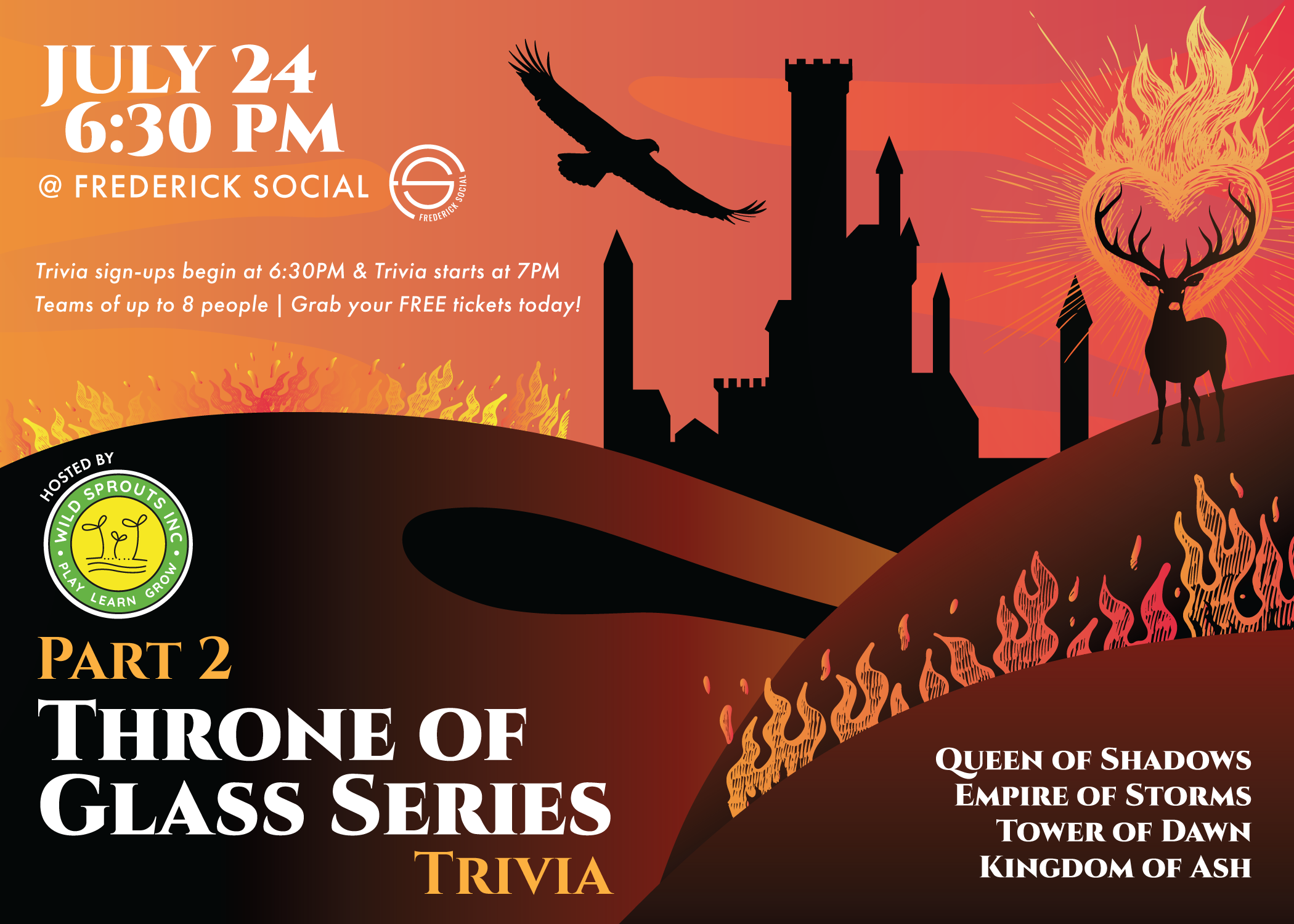 Campaign cover image for Throne of Glass Trivia Night, Part 2