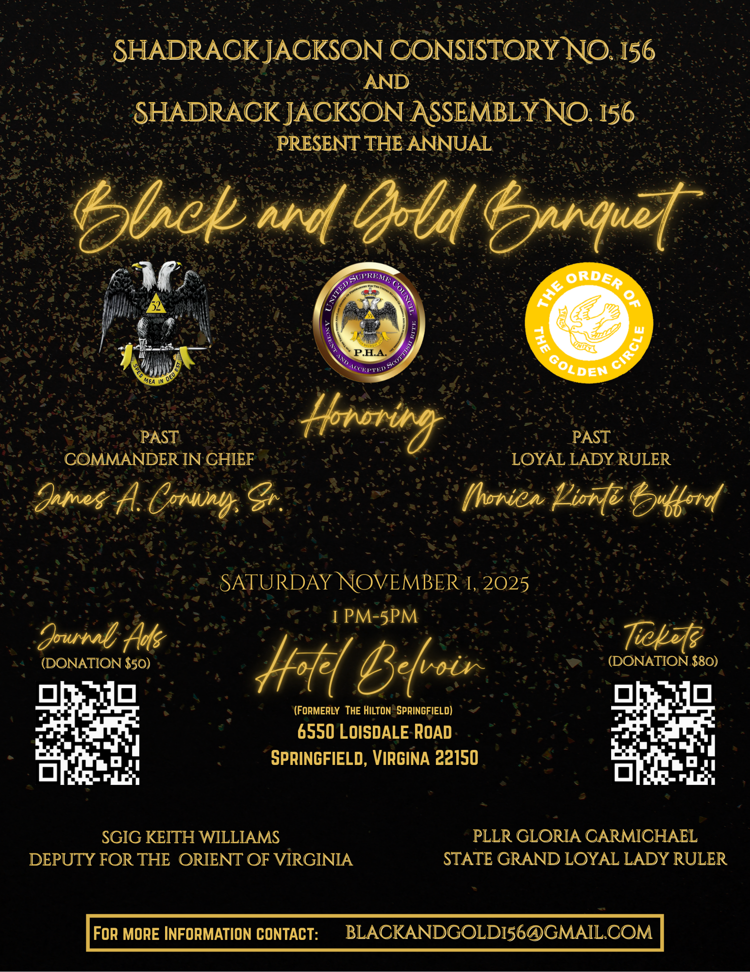 Campaign cover image for Black and Gold Banquet Souvenir Journal Ads