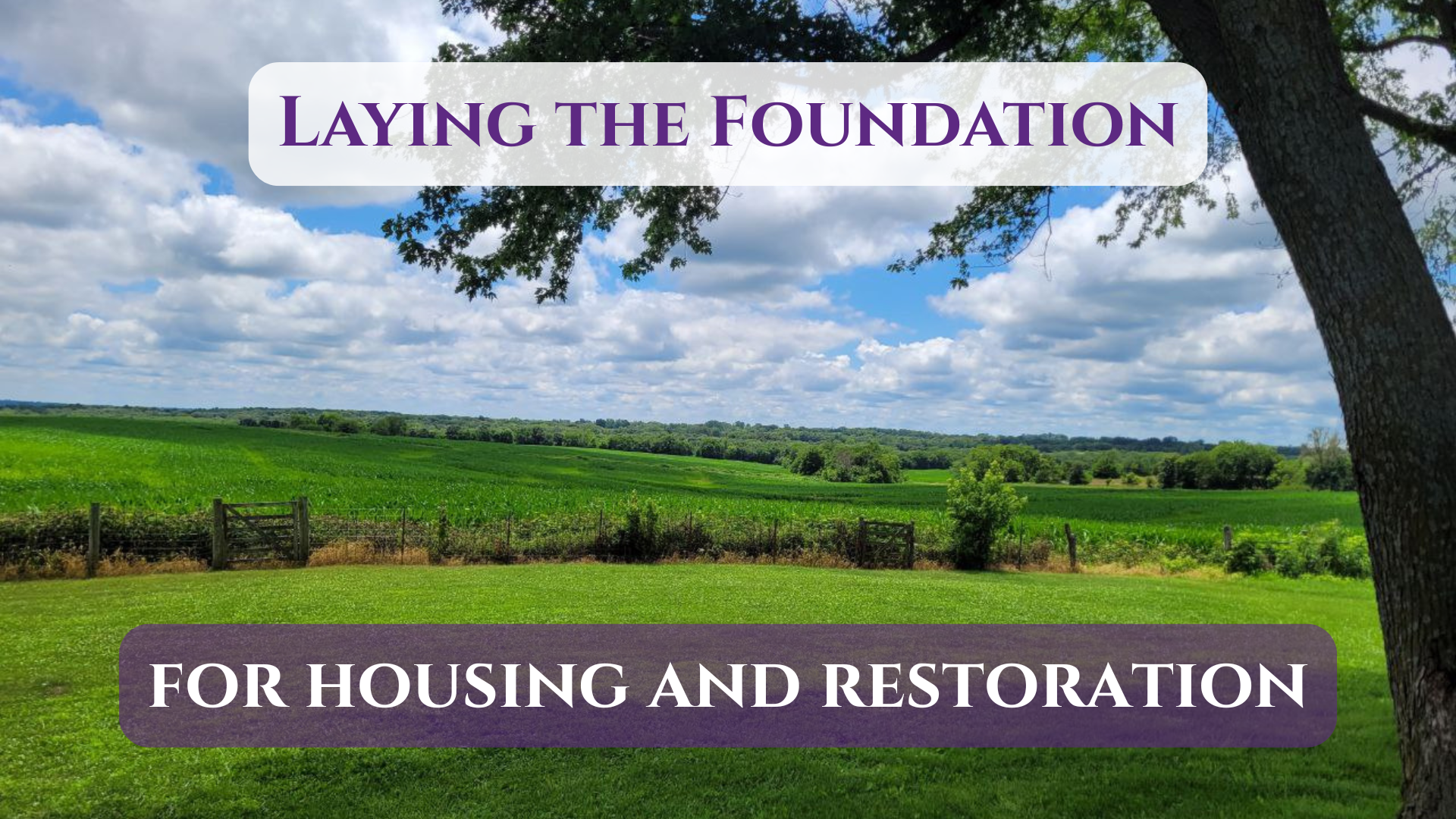 Campaign cover for Building the Foundation: Land for SonHaven