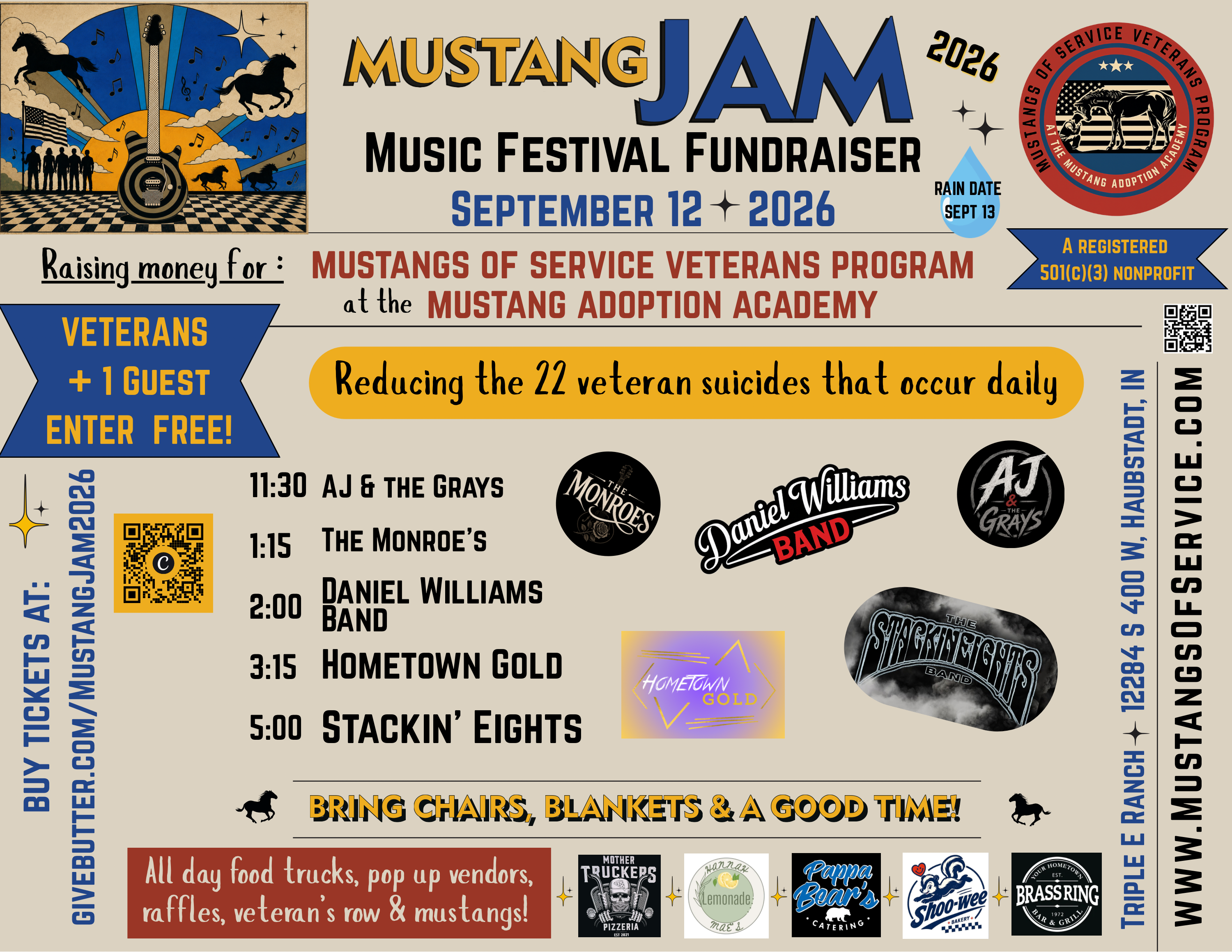 Campaign cover image for MUSTANG JAM Music Fest Fundraiser 2026