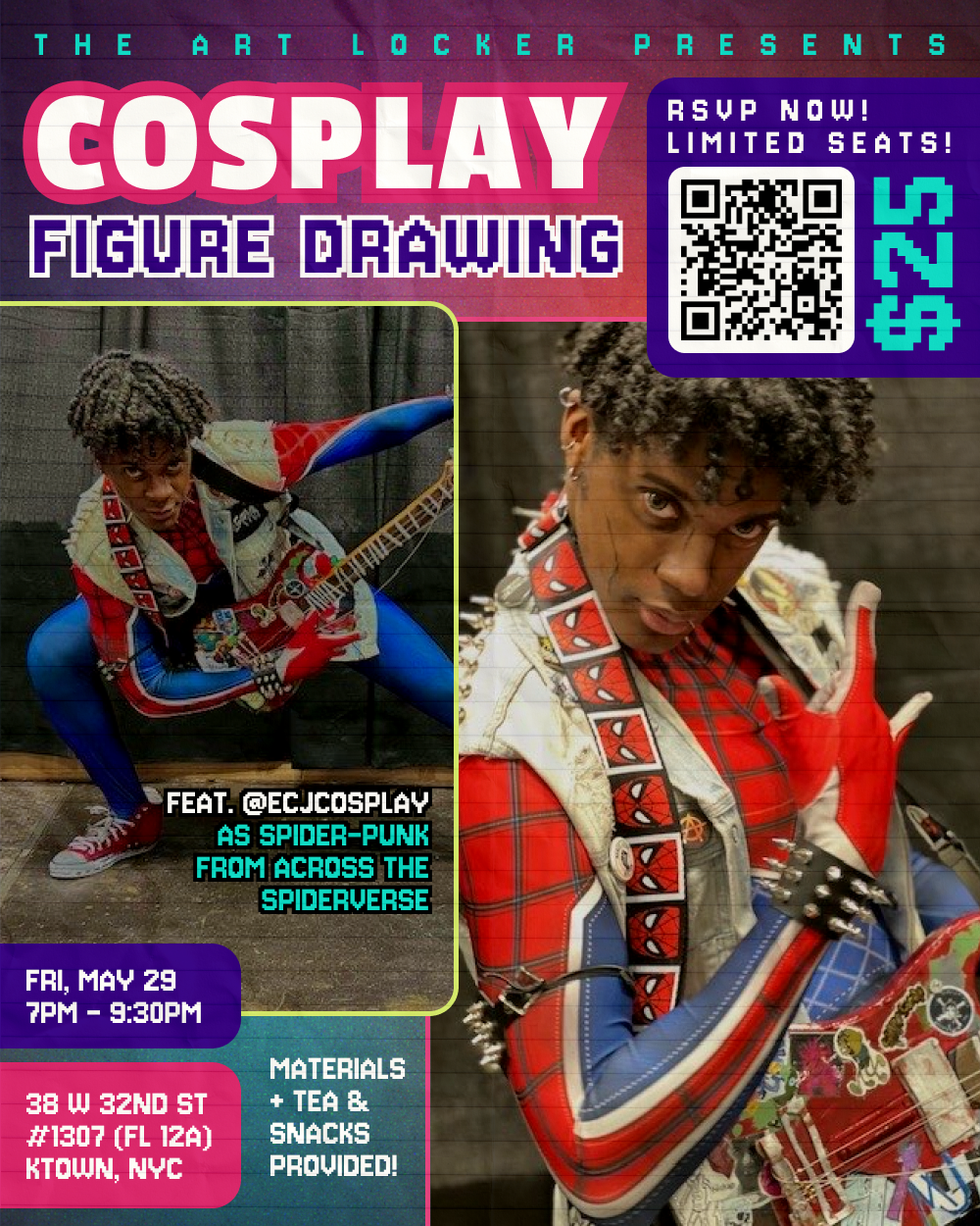 Campaign cover image for Cosplay Figure Drawing 5/29