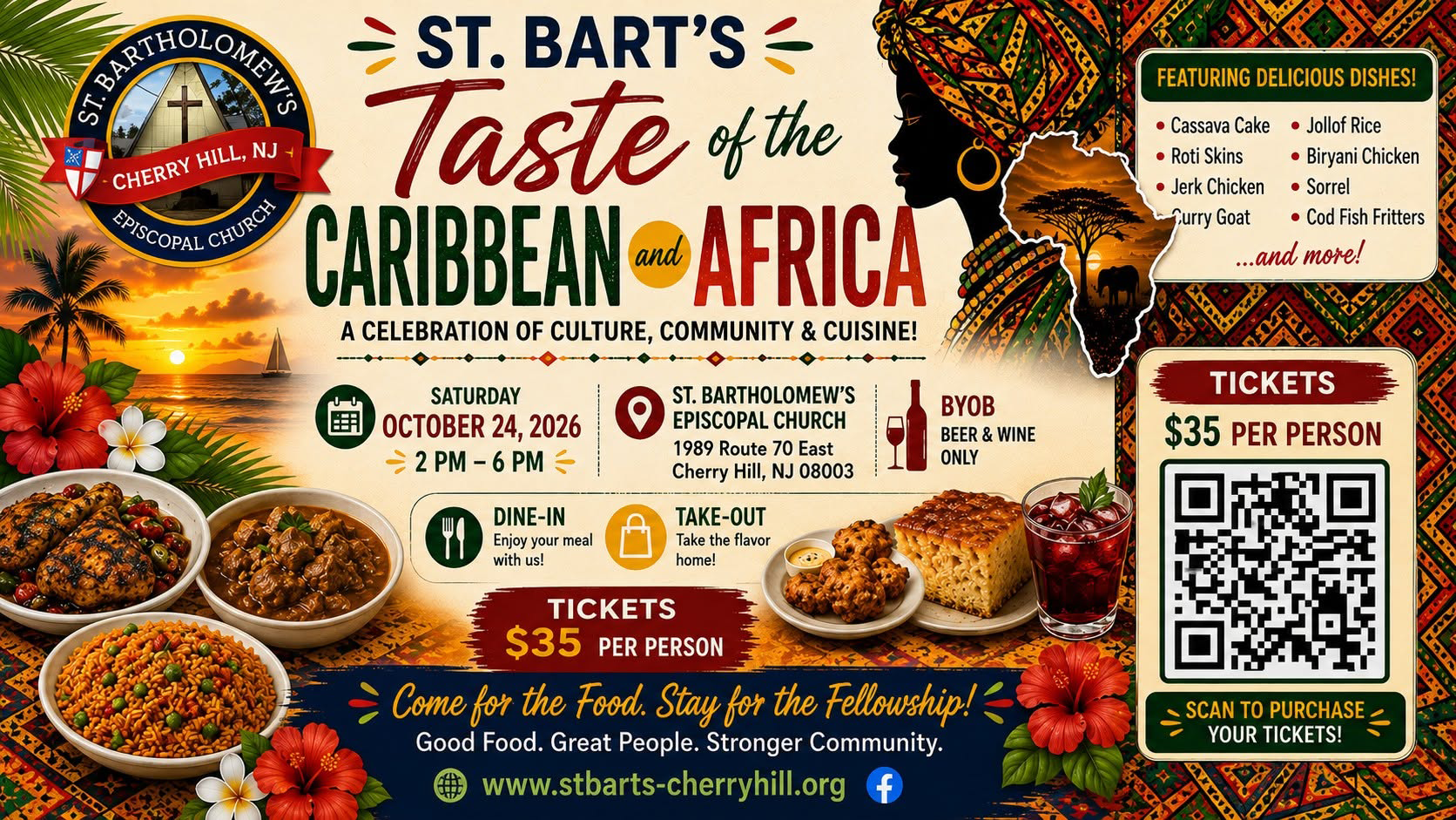 Campaign cover image for Taste of the Afro-Caribbean 2027
