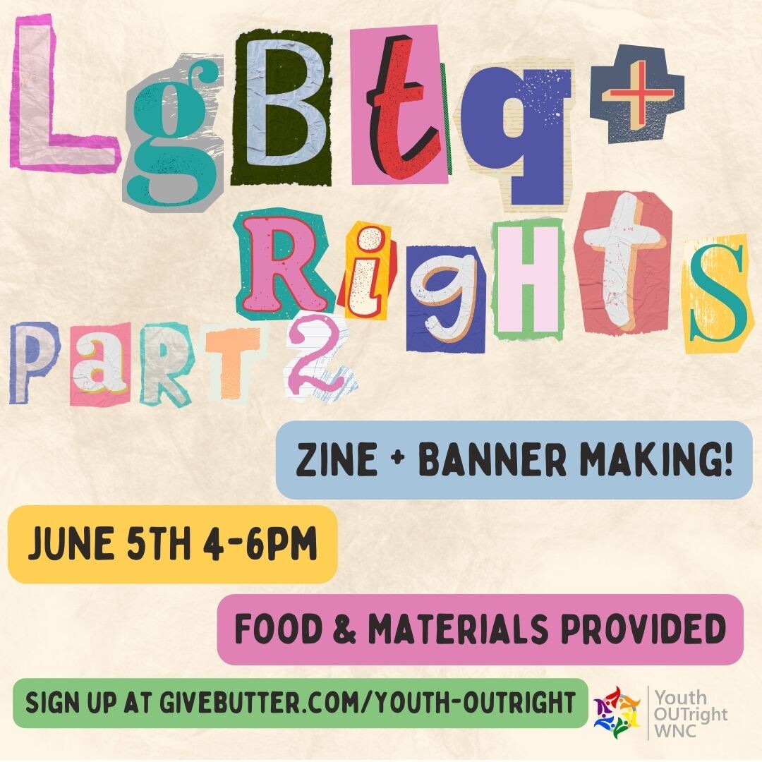 Campaign cover image for June 5th, Zine Making Part 2 and Pride Banner Making