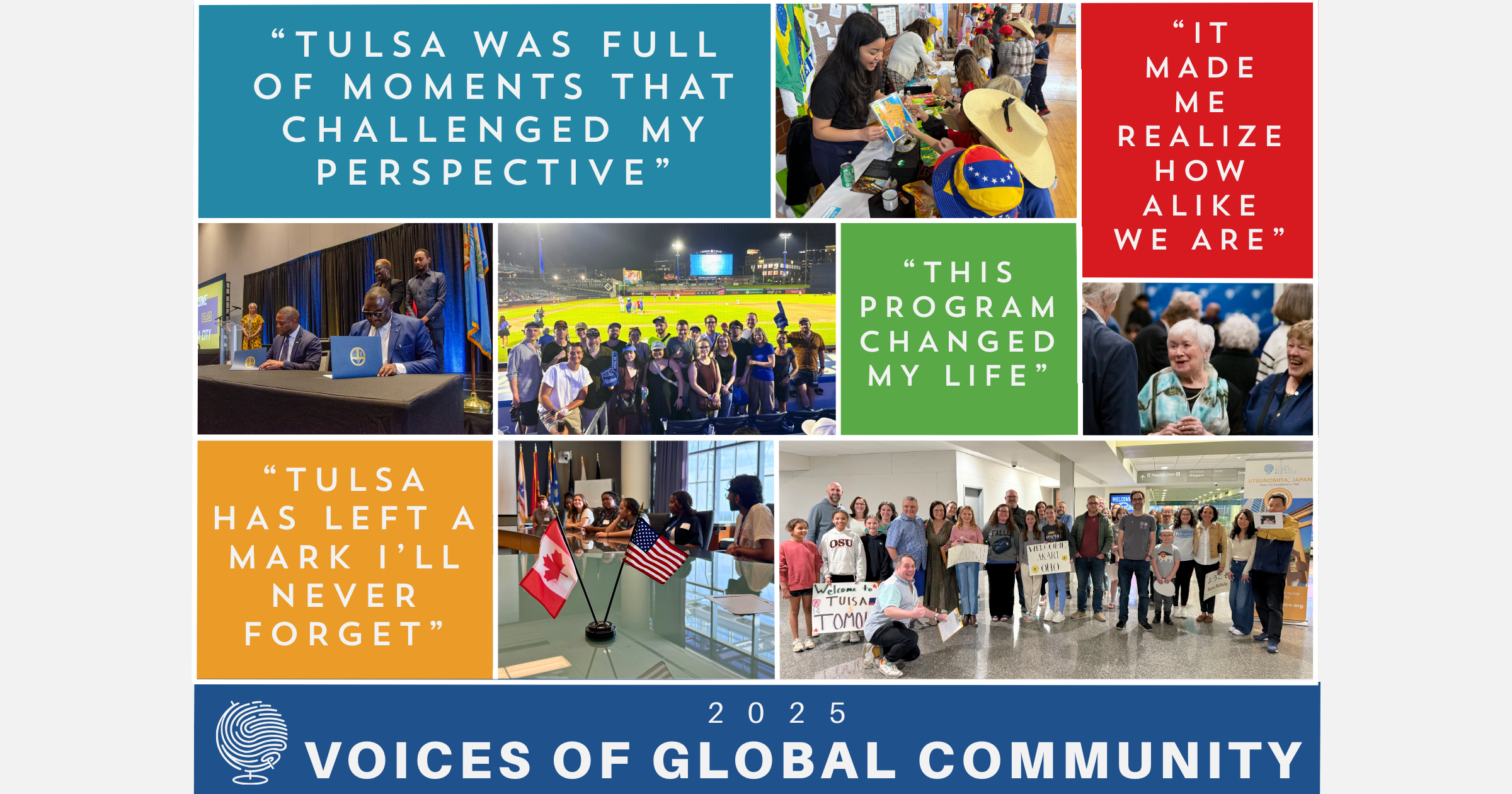 Campaign cover image for Voices of Global Community 2025