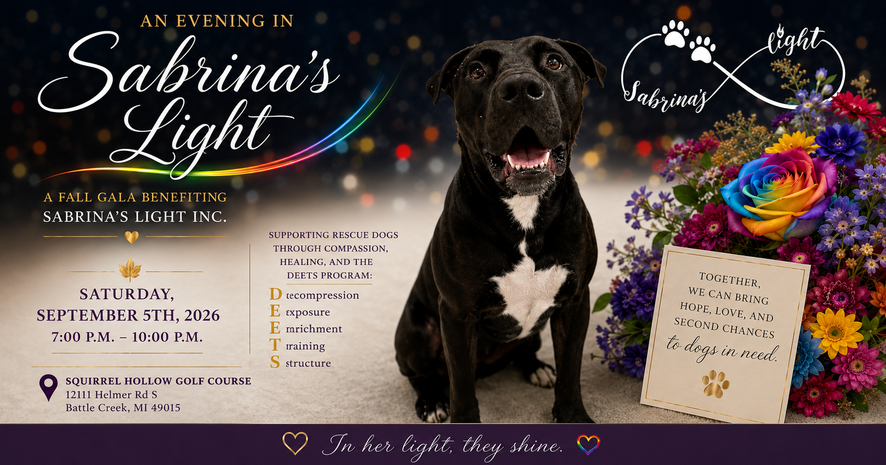 Campaign cover image for An Evening In Sabrina's Light Gala