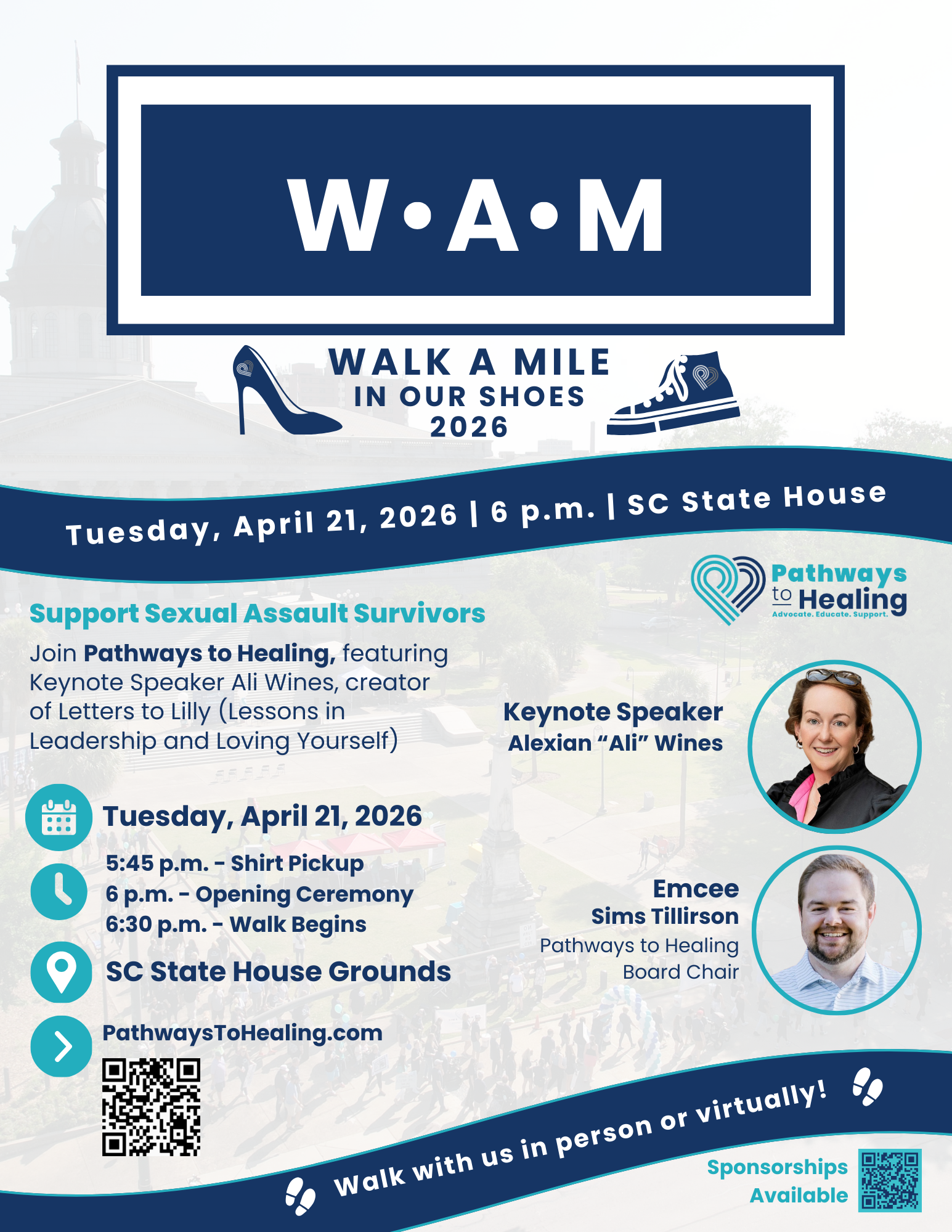 Campaign cover image for Walk A Mile 2026