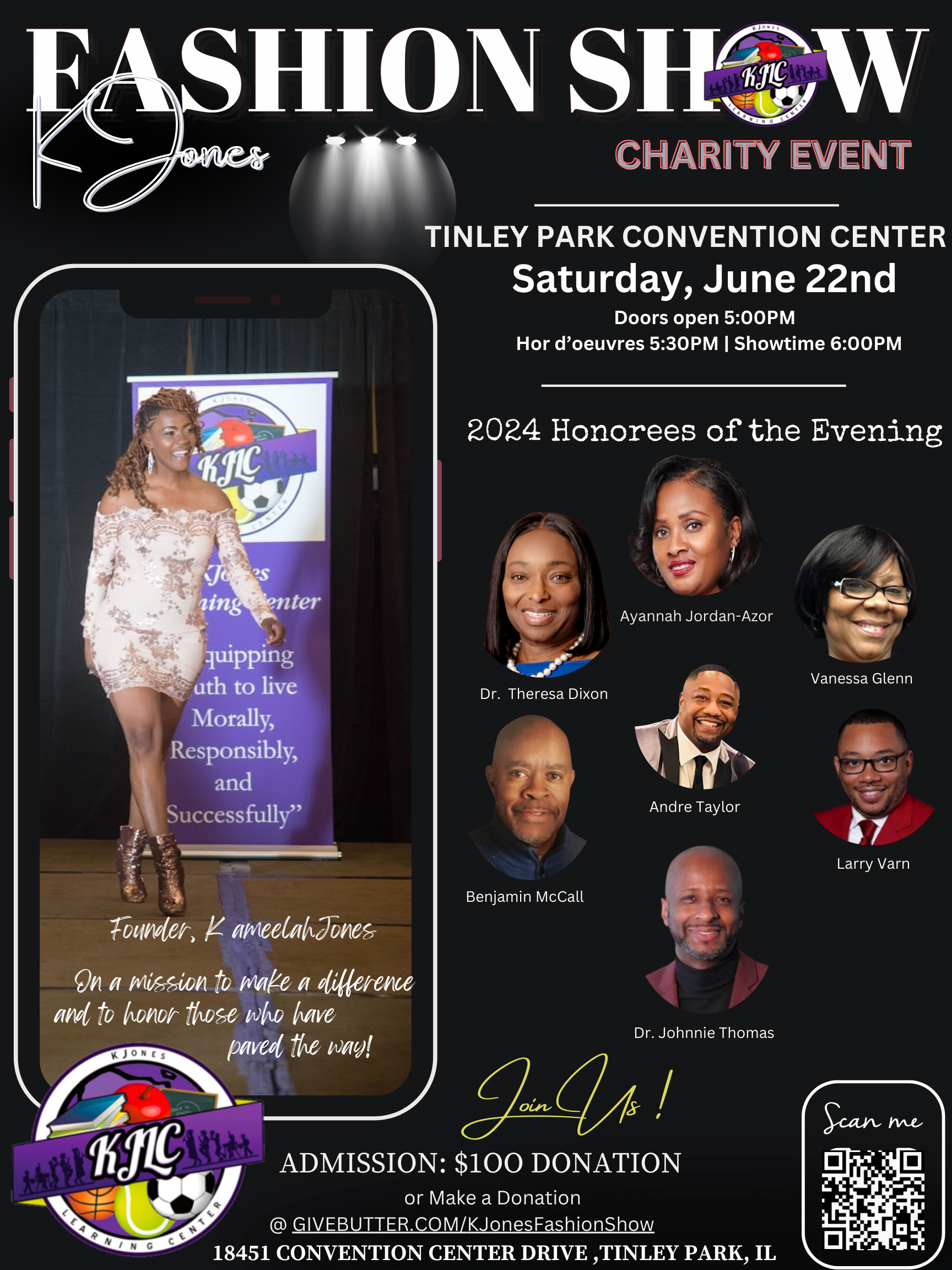 Campaign cover image for 2024 KJones Fashion Show Charity Event