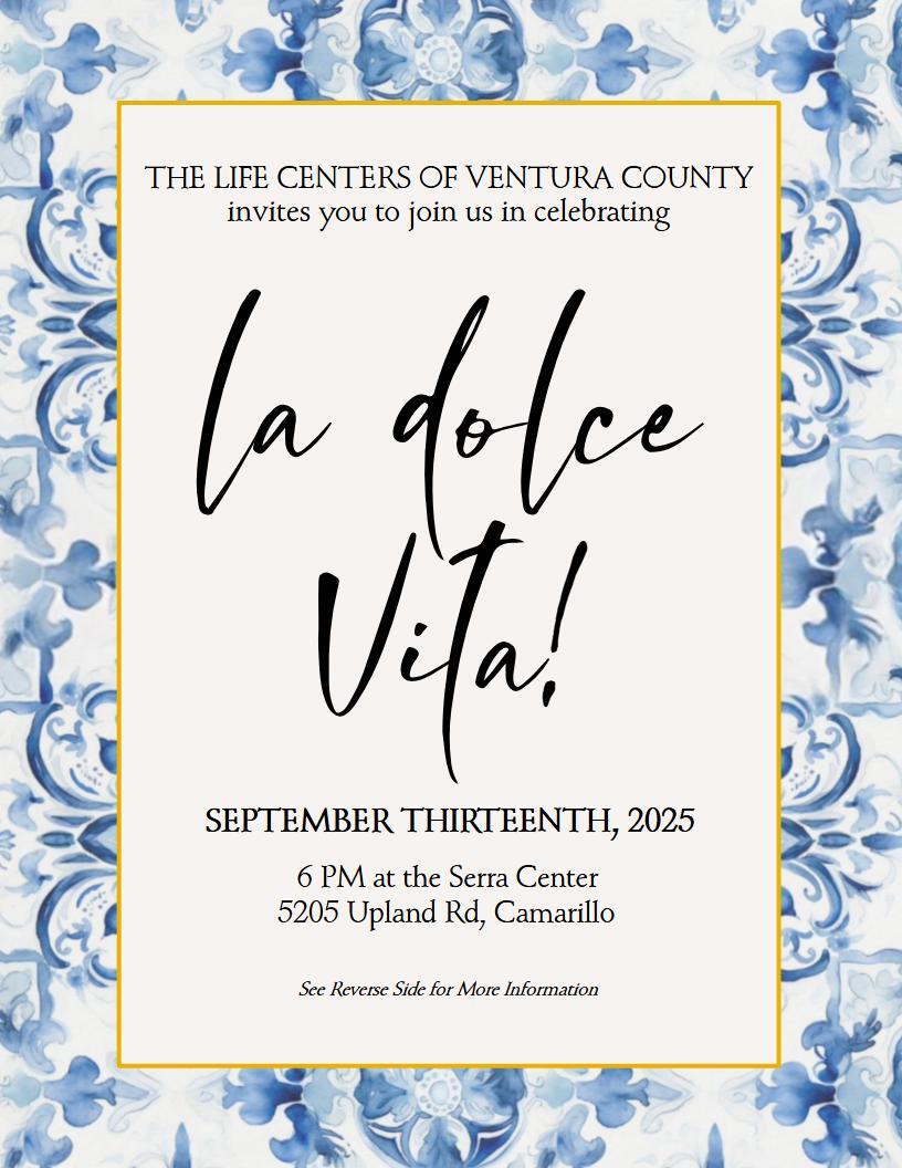 Campaign cover image for La Dolce Vita -Life Centers of Ventura County Gala