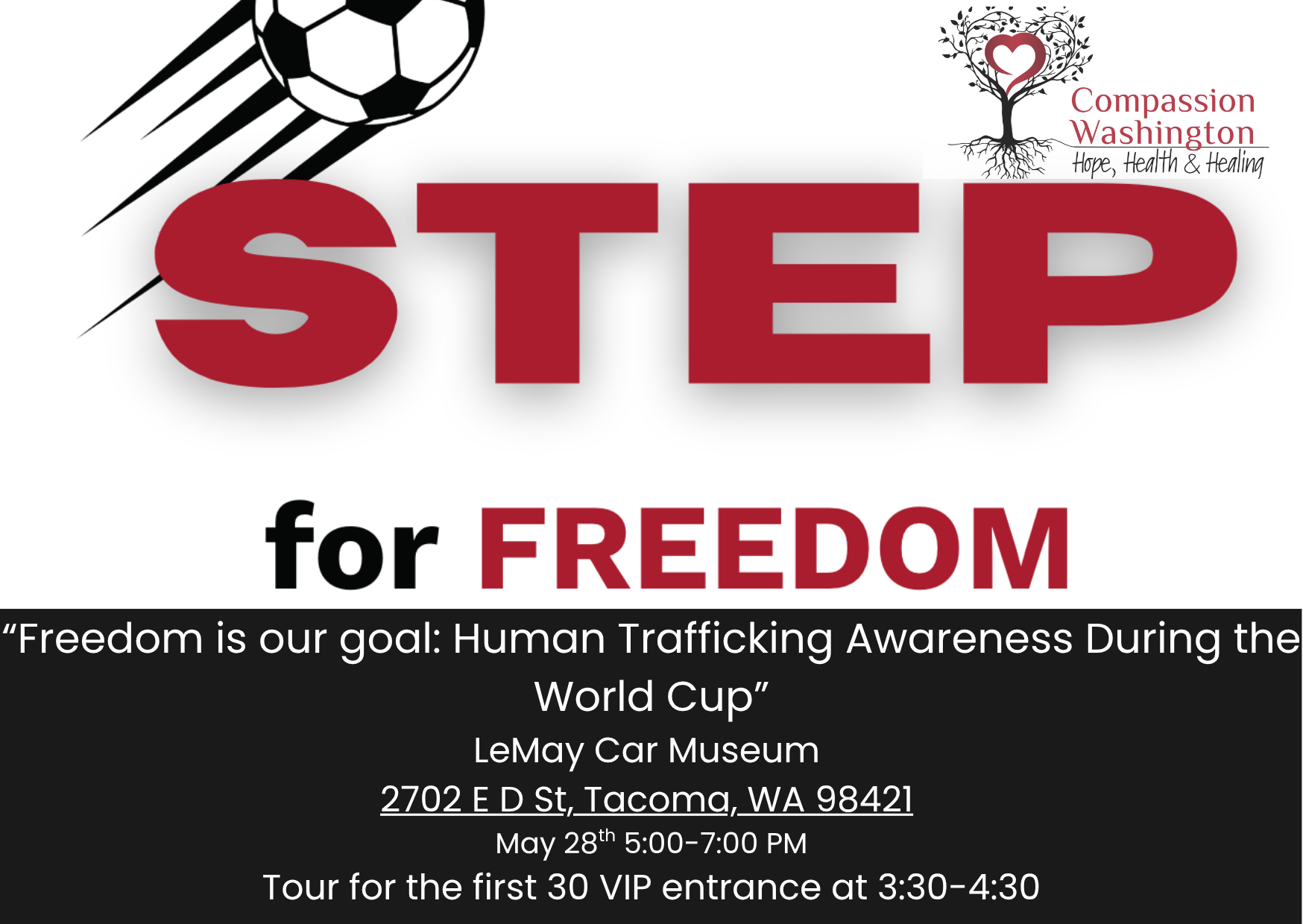 Campaign cover for “Freedom is our goal: Human Trafficking Awareness During the World Cup”