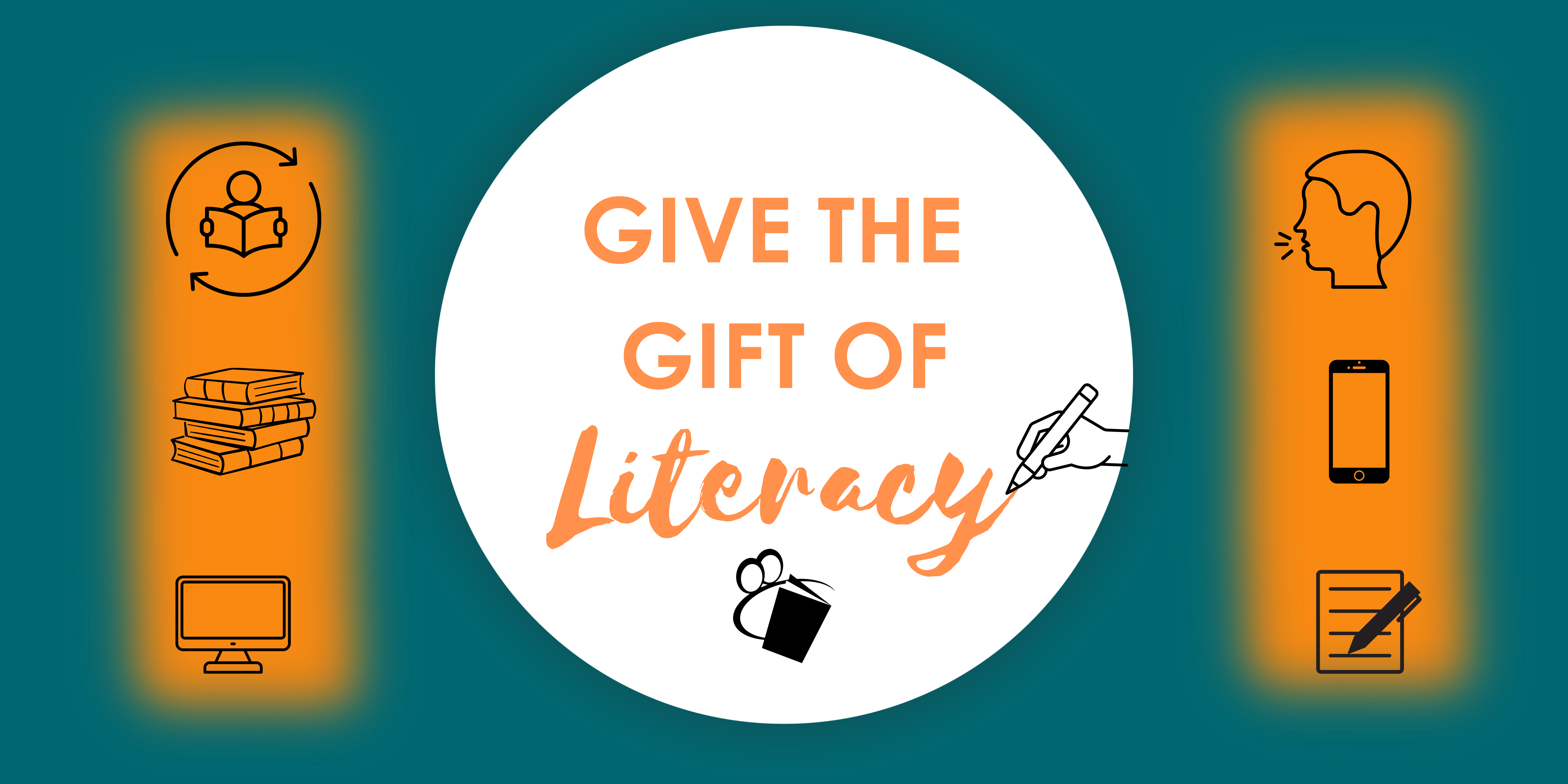 Campaign cover image for Give the Gift of Literacy