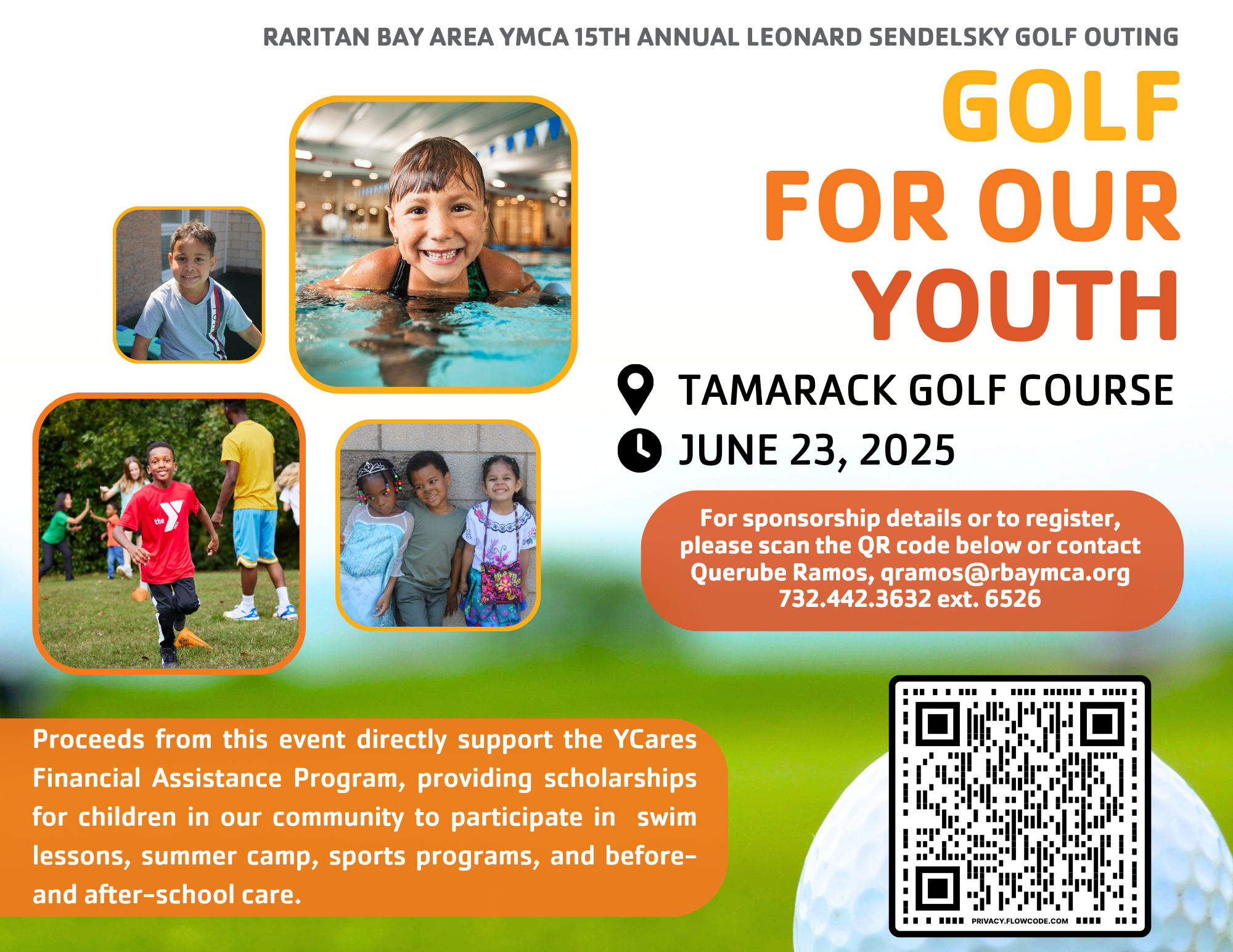 Campaign cover image for Golf For Our Youth