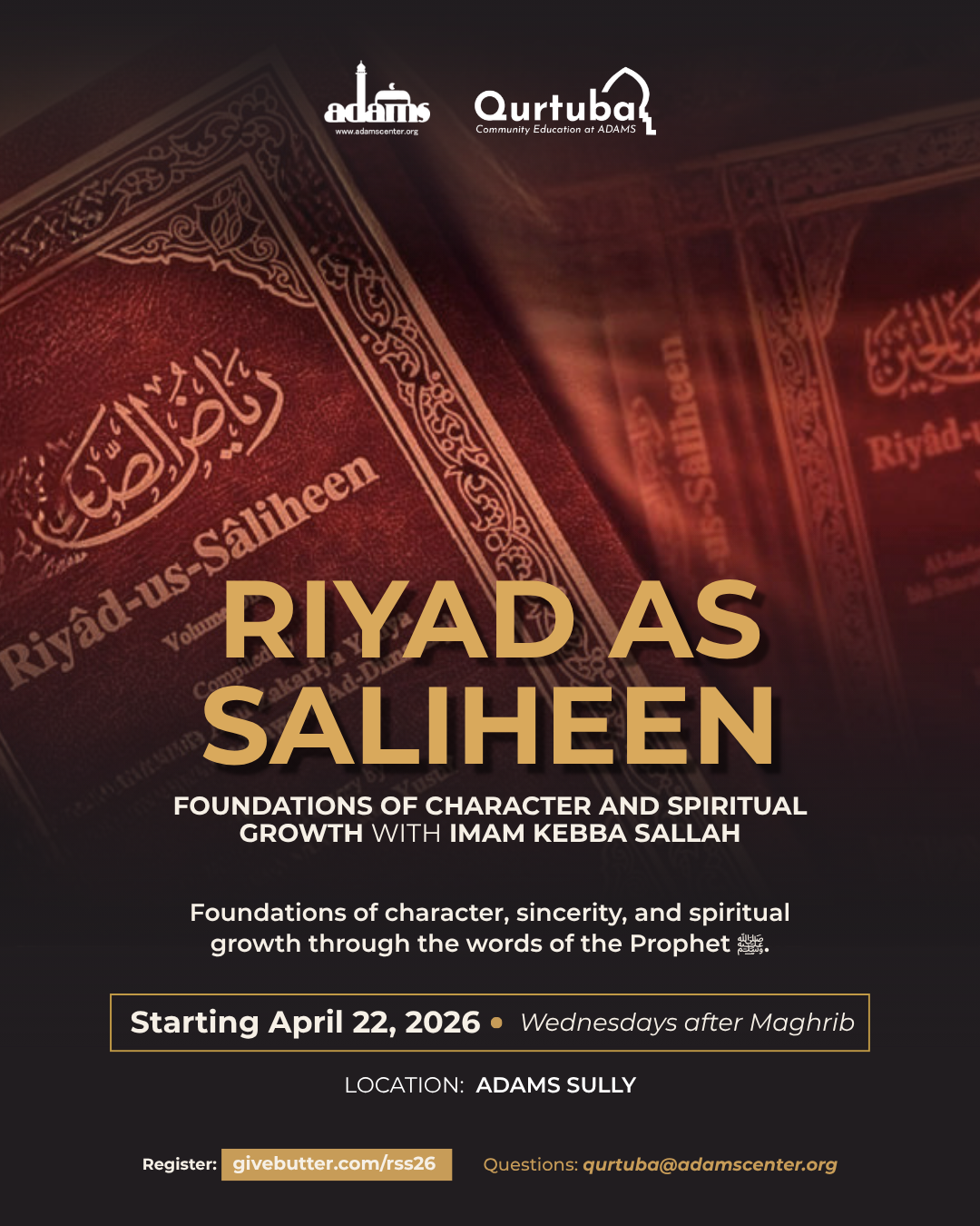 Campaign cover image for Riyad as-Saliheen: Foundations of Character and Spiritual Growth