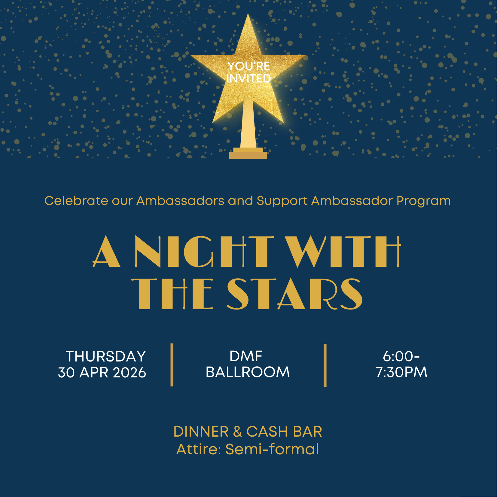 Campaign cover image for A Night with the Stars