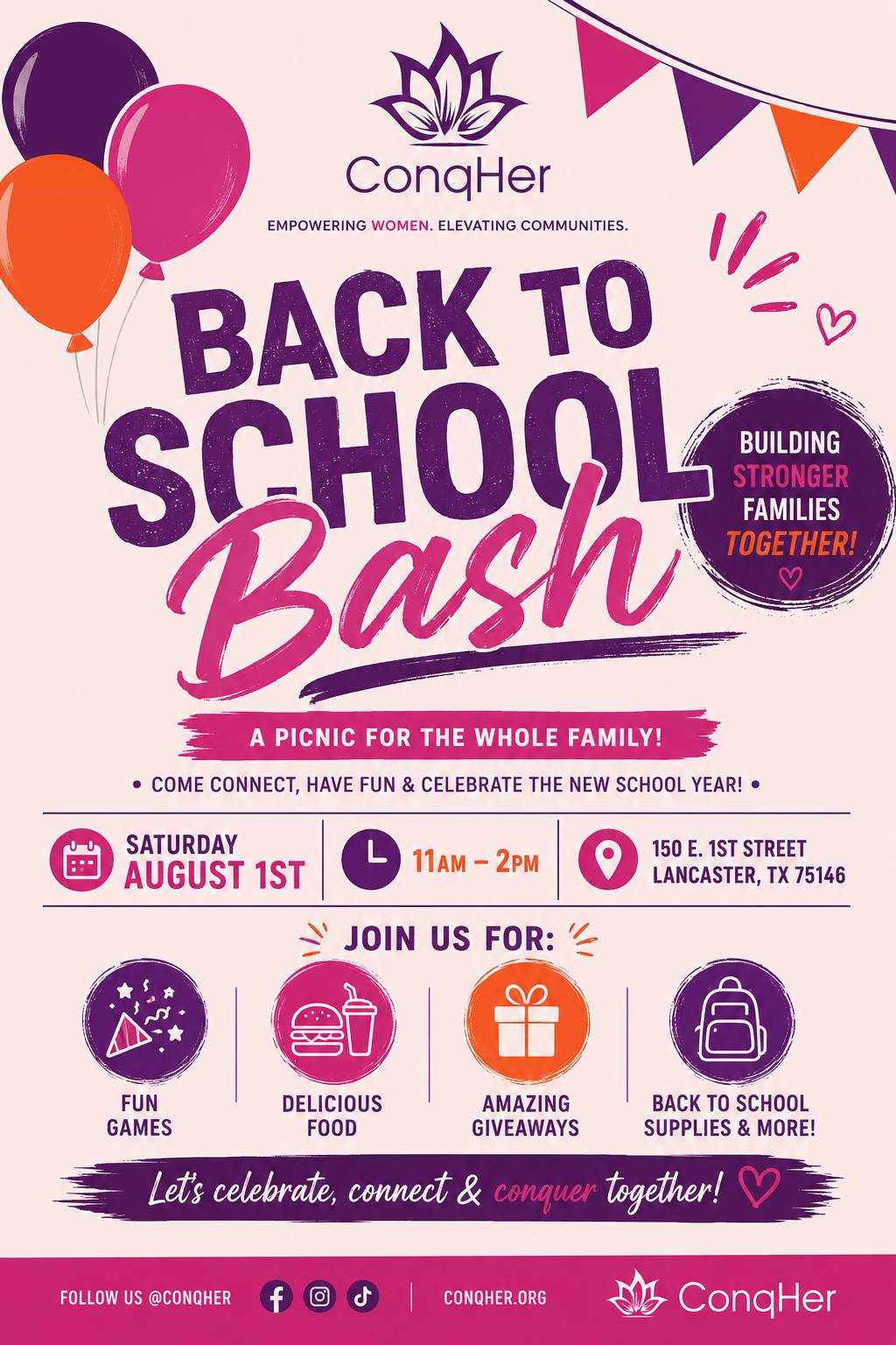 Campaign cover image for 2026 Back To School Bash