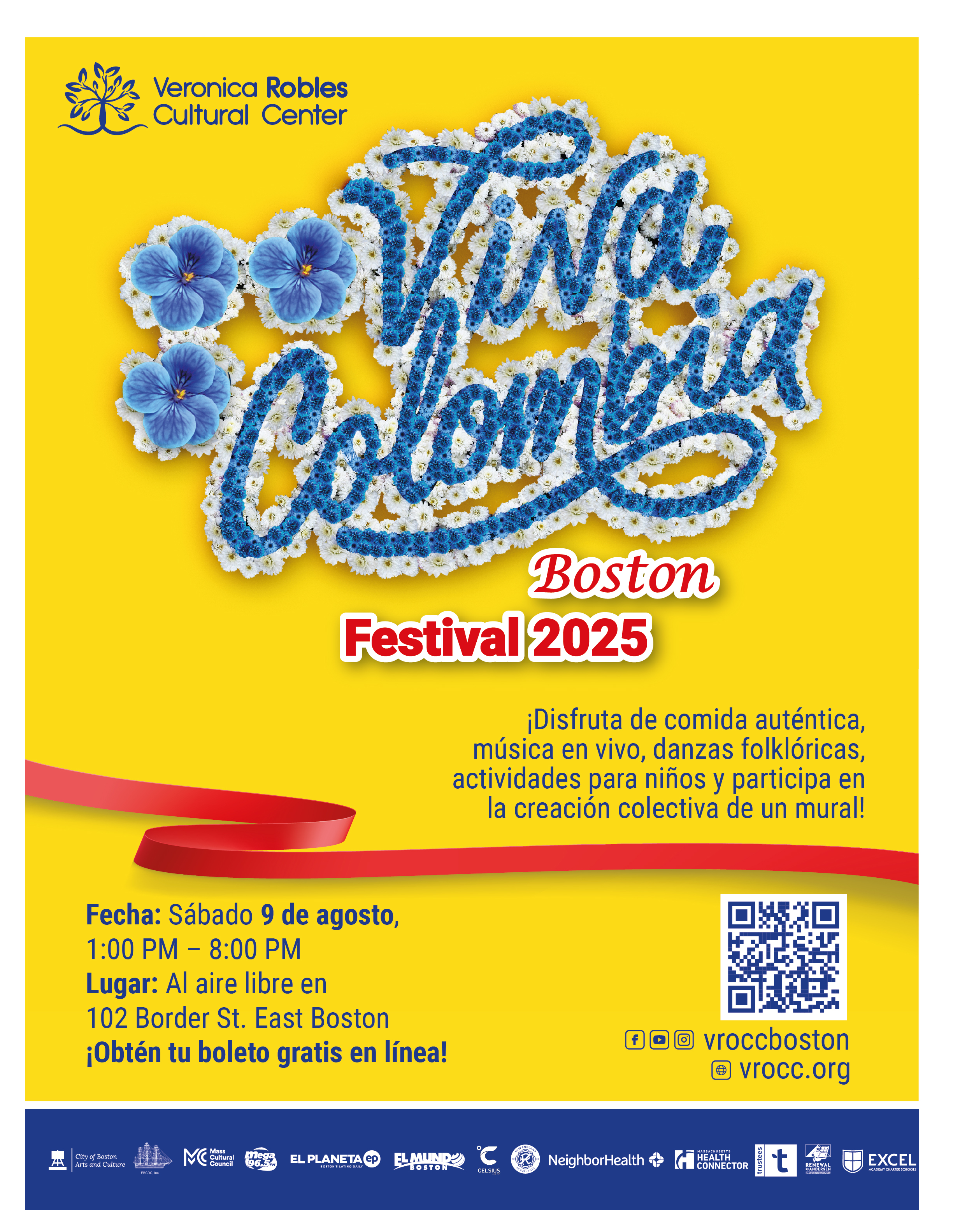 Campaign cover image for Festival Viva Colombia Boston 2025