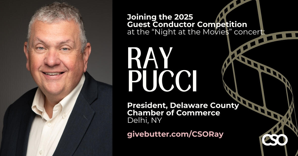 Campaign cover image for Ray Pucci - CSO Cabaret Guest Conductor Candidate