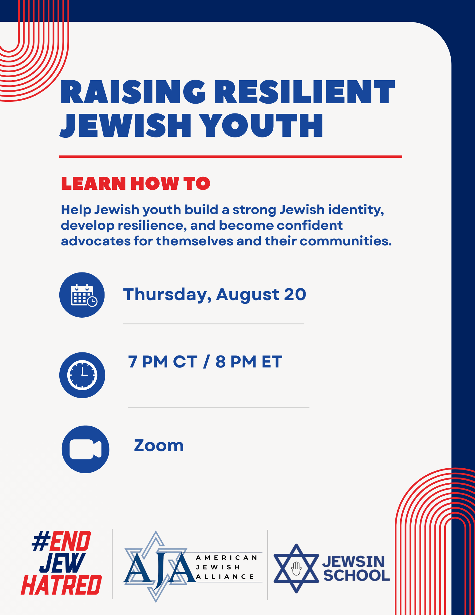 Campaign cover image for AJA: Raising Resilient Jewish Youth