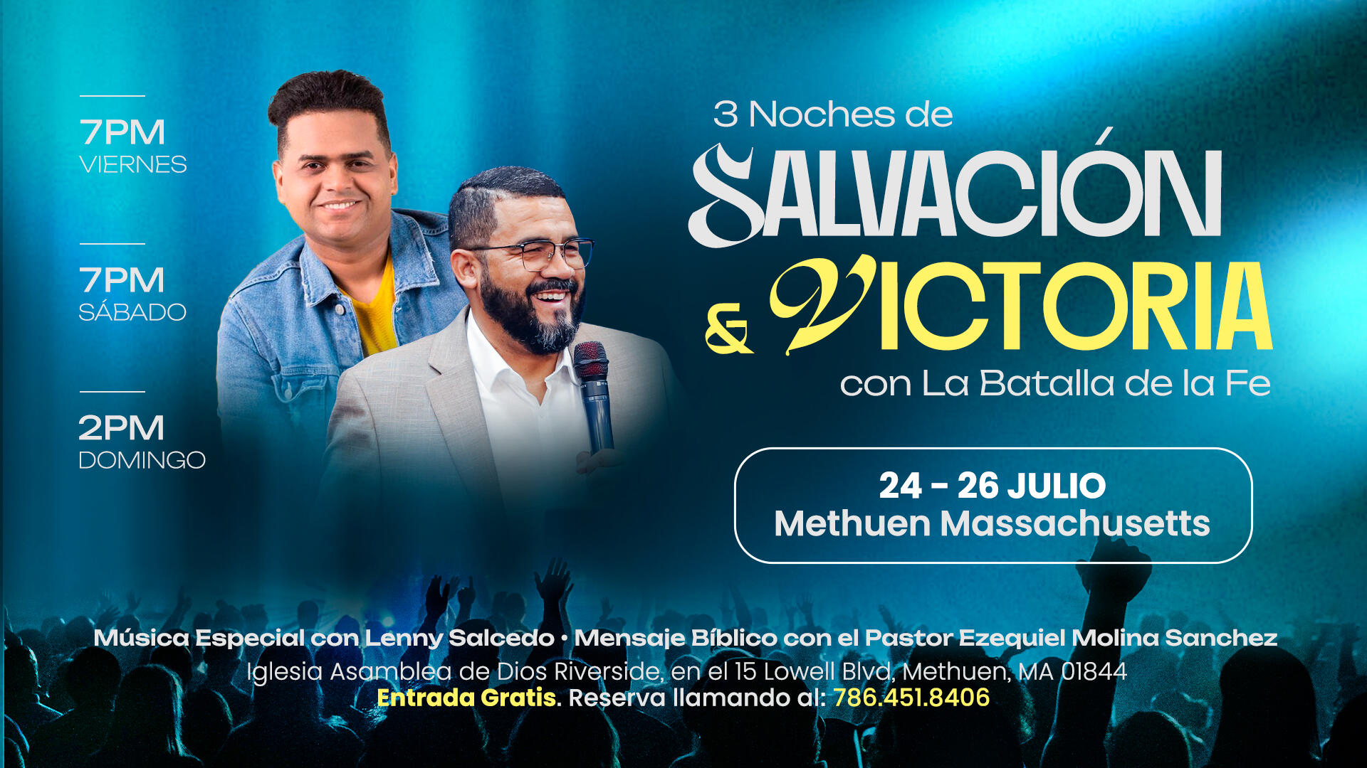 Campaign cover for Campaña Evangelistica Methuen Massachusetts
