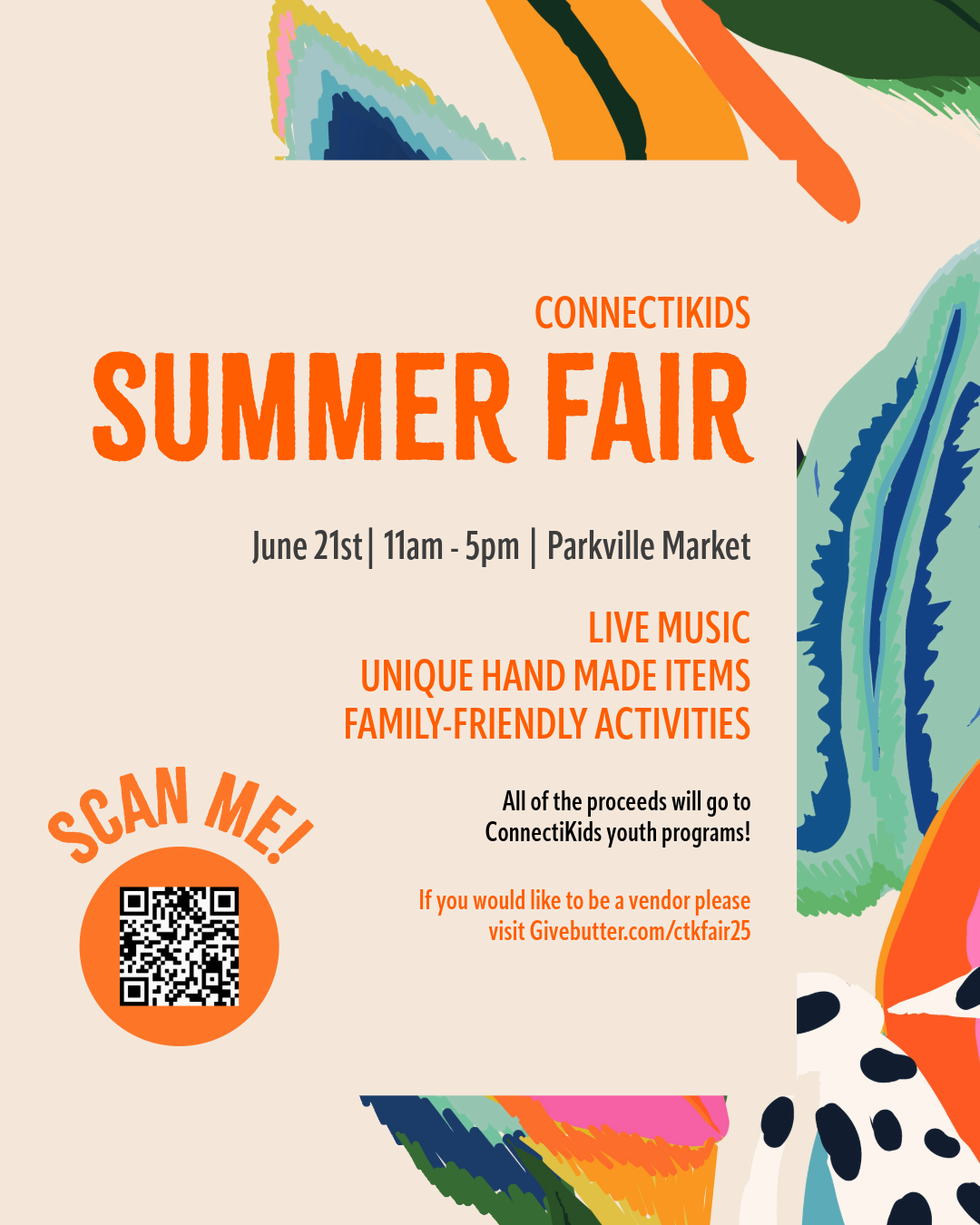 Campaign cover image for ConnectiKids Summer Fair 2025