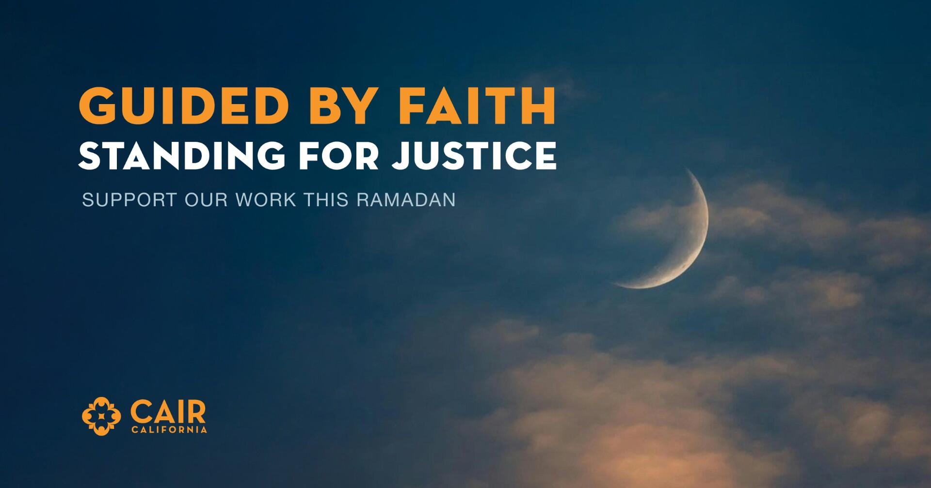 Campaign cover image for Guided by Faith. Standing For Justice.