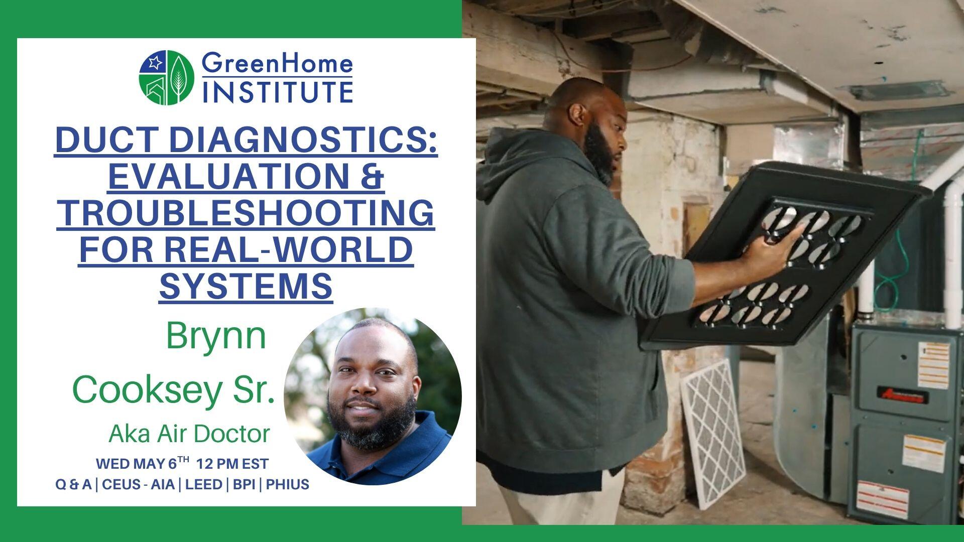Campaign cover image for Duct Diagnostics: Evaluation & Troubleshooting for Real-World Systems